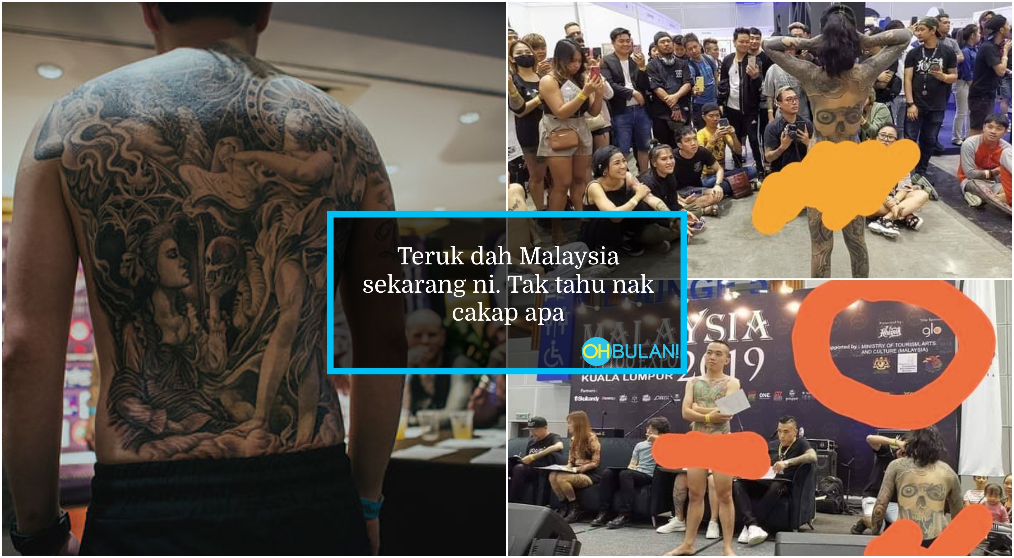 ‘Malaysia Dah Semakin Hancur’ – Netizen Bengang Penganjuran Expo Tatu Separuh Bogel