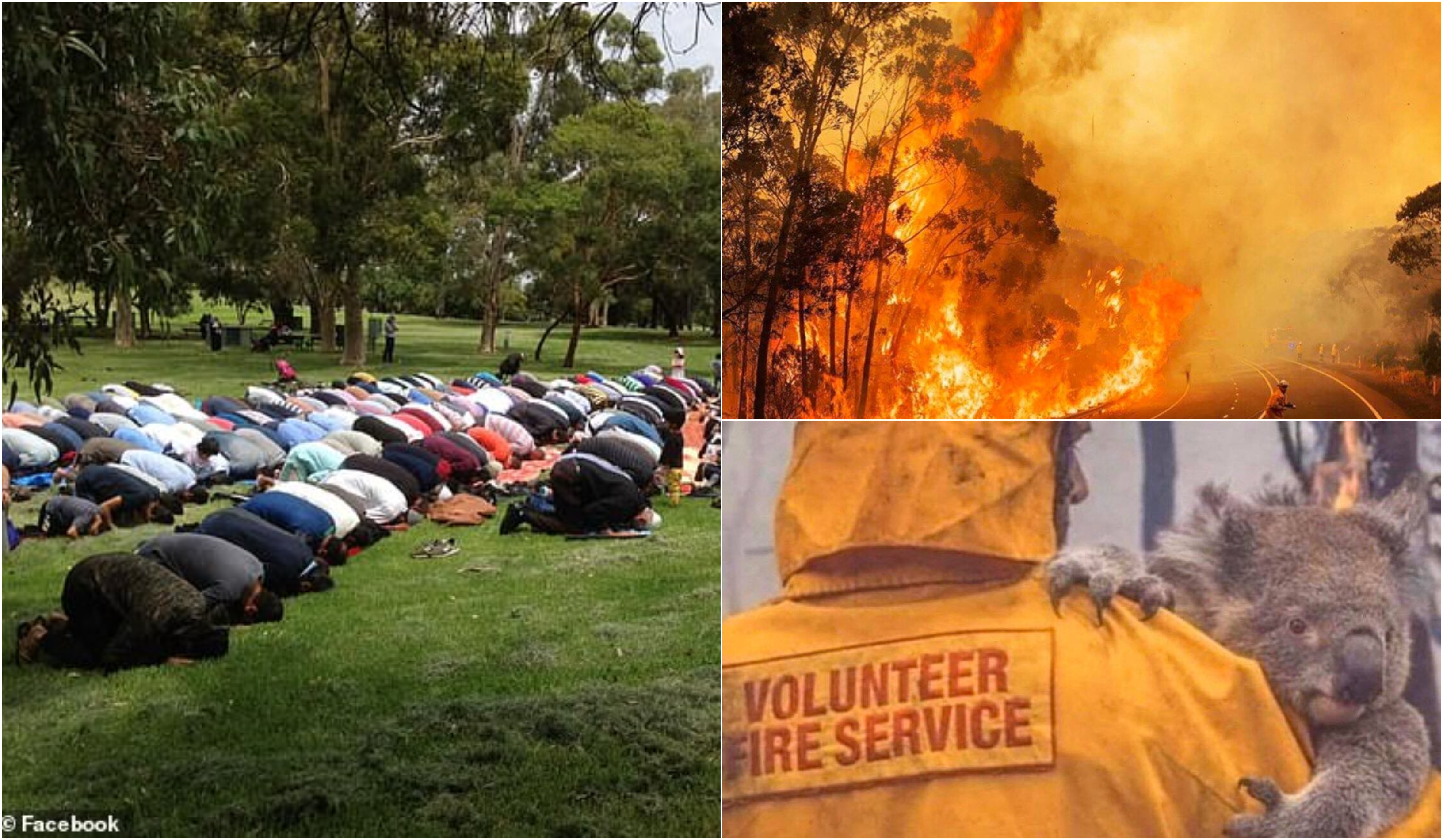 Kebakaran Makin Teruk, Penganut Kristian Sertai Muslim Australia Berdoa Mohon Hujan