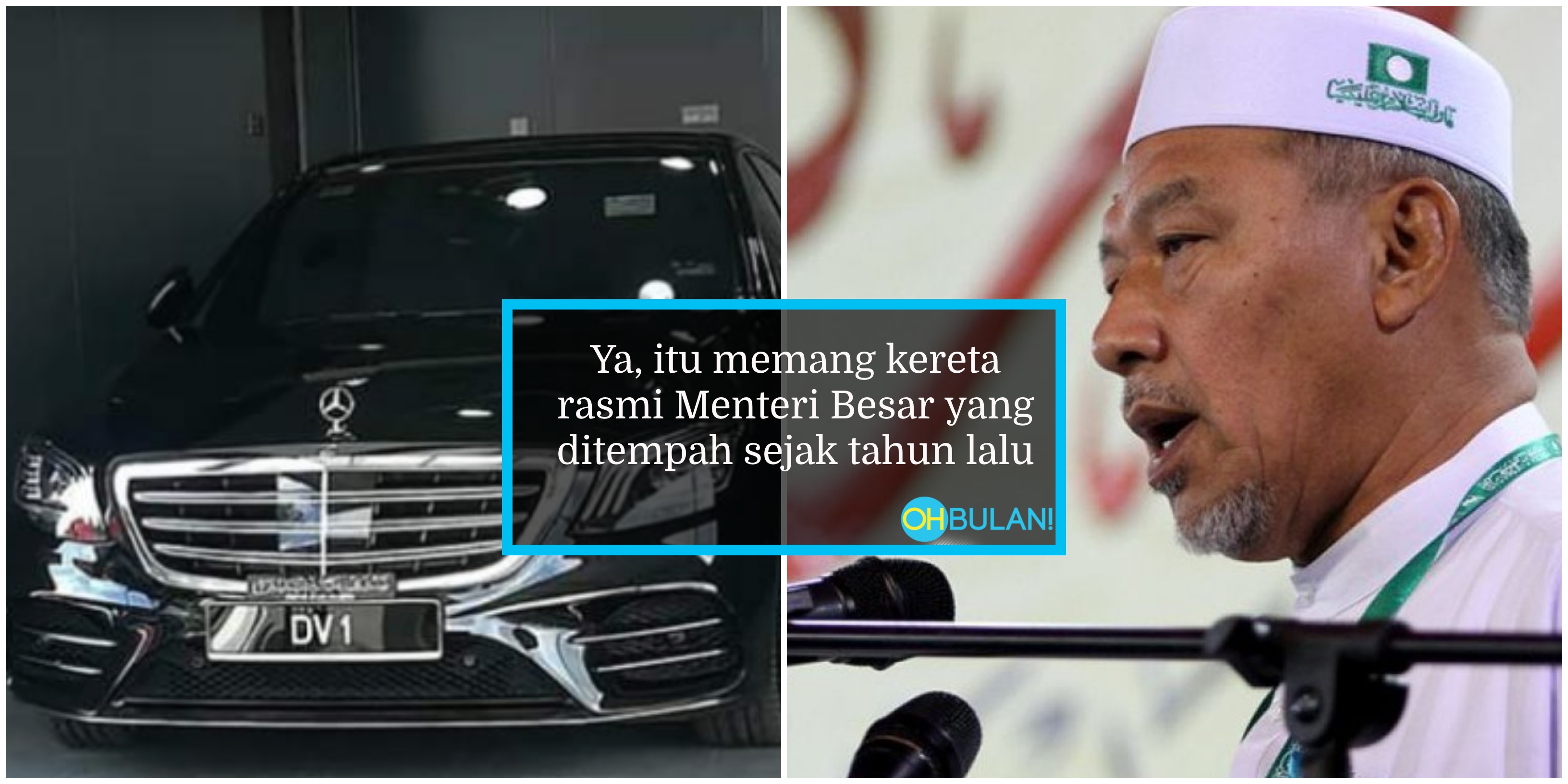 Pejabat MB Kelantan Jawab Isu Beli Kereta Mercedes Benz Berharga Lebih RM600,000