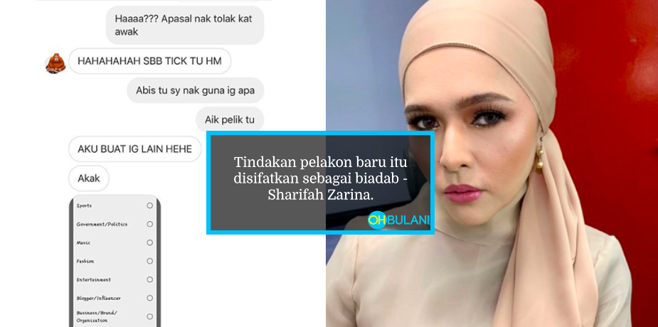 ‘Dah 2 Tahun Menunggu Verified Badge Tu’ – Sharifah Zarina Berang Pelakon Minta Jual IG