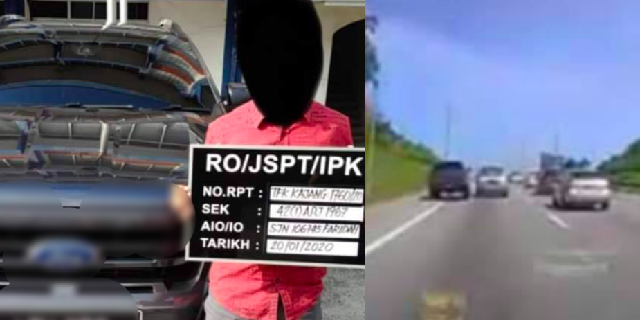 Lepas Viral, Suspek Langgar Lari Di Lebuh Raya Kuala Lumpur – Seremban Dah Kena Cekup