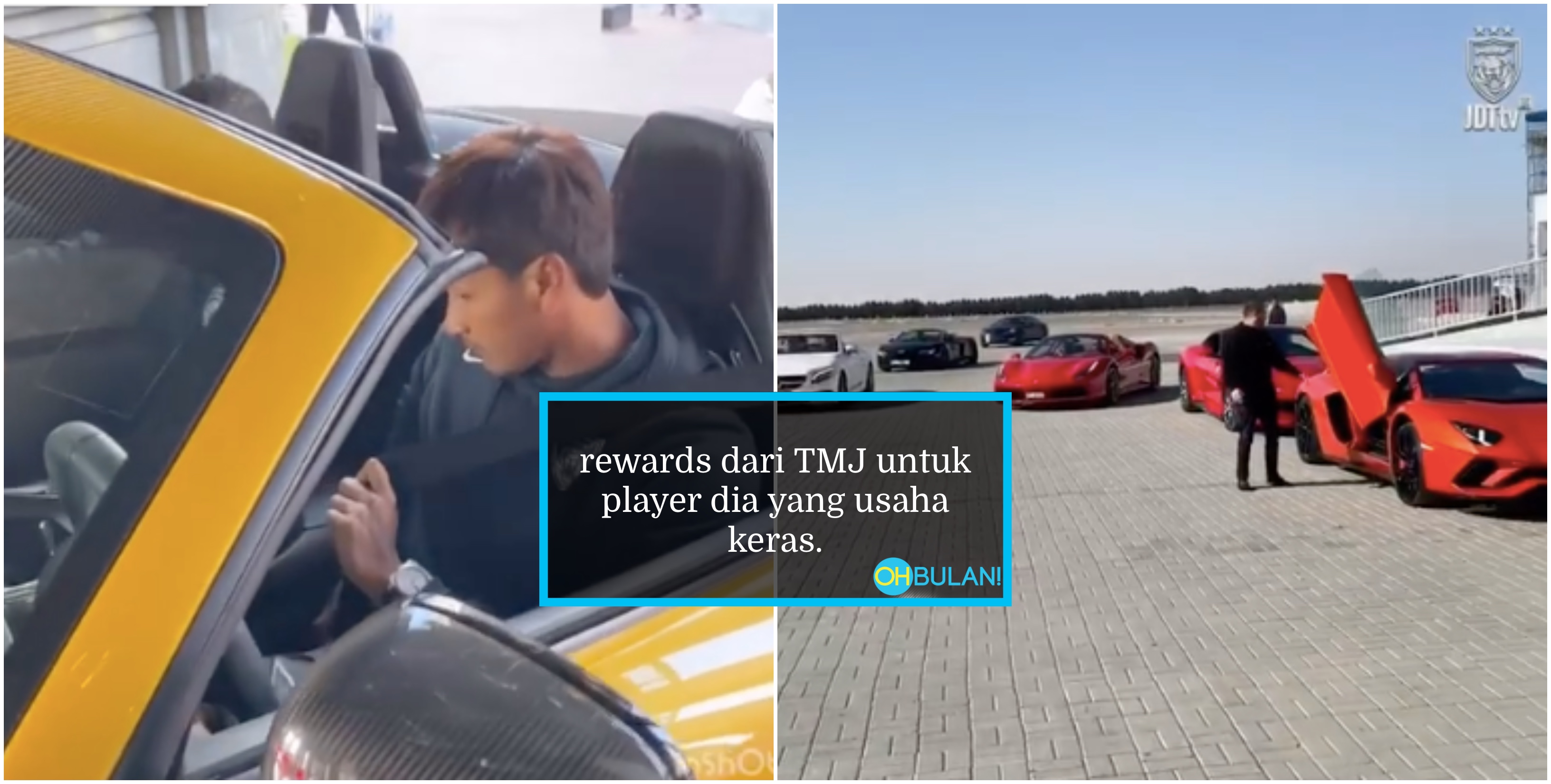 [VIDEO] ‘Ada Kata Ianya Riak’ – Pemain JDT Naik Kereta Mewah Ke Padang Latihan Di Dubai