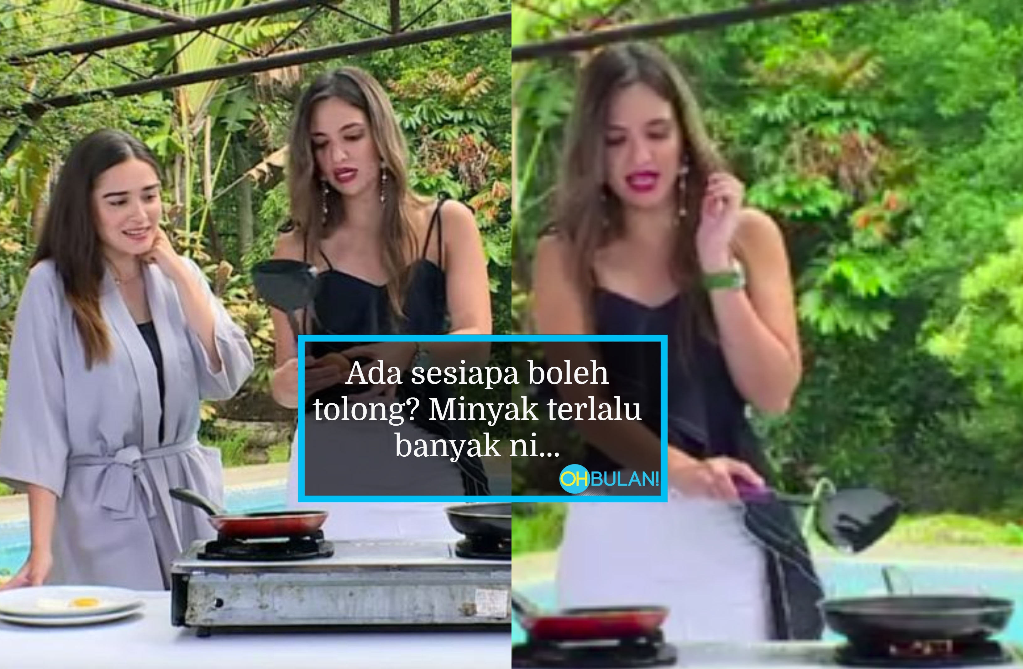 [VIDEO] Tak Tahu Goreng Telur & ‘Lari’ Takut Kena Minyak Panas, Pelakon ‘Bawang Merah’ Dikecam Netizen