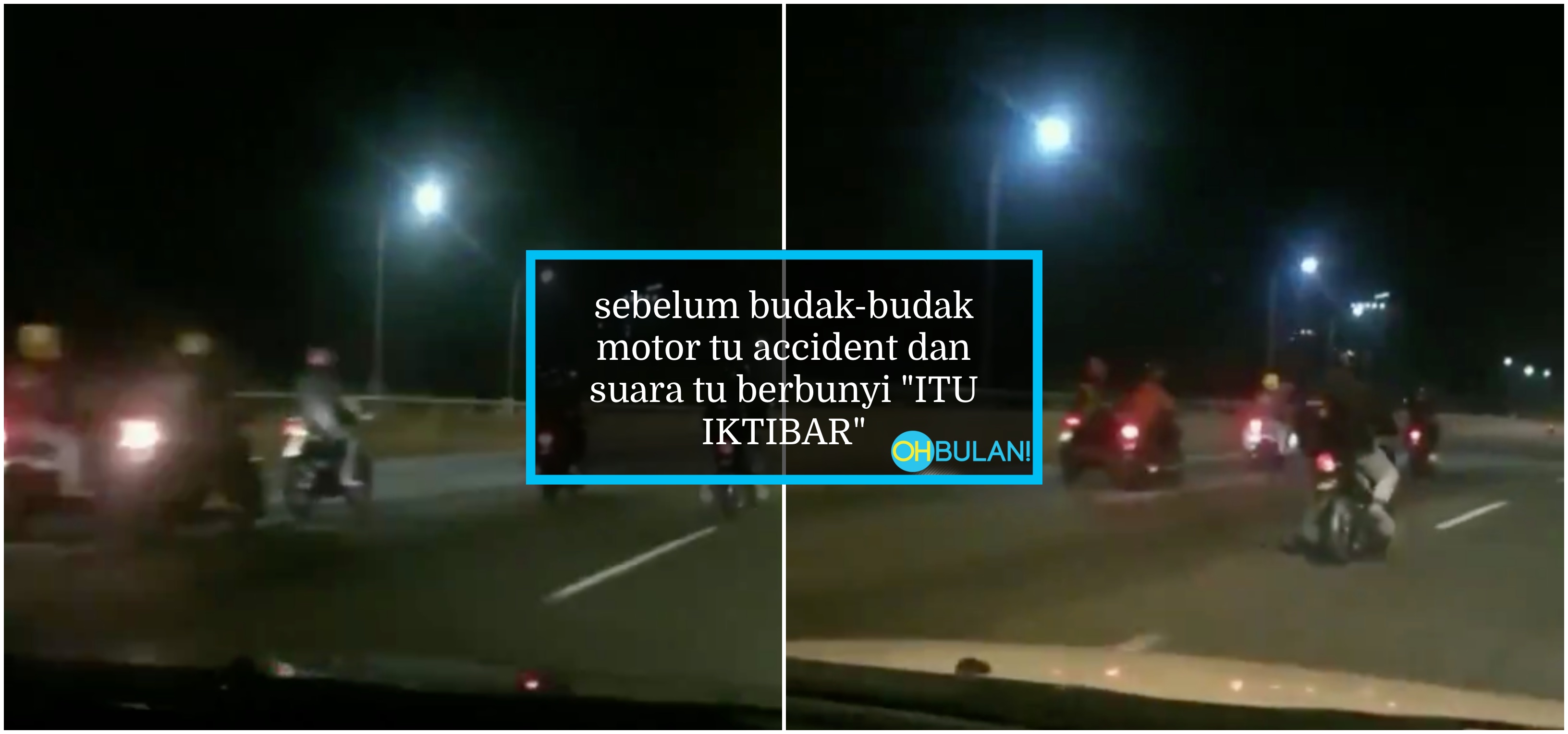 [VIDEO] Bisikan Misteri ‘Itu Iktibar’ Sebelum Mat Motor Kemalangan Di Highway Pasir Gudang