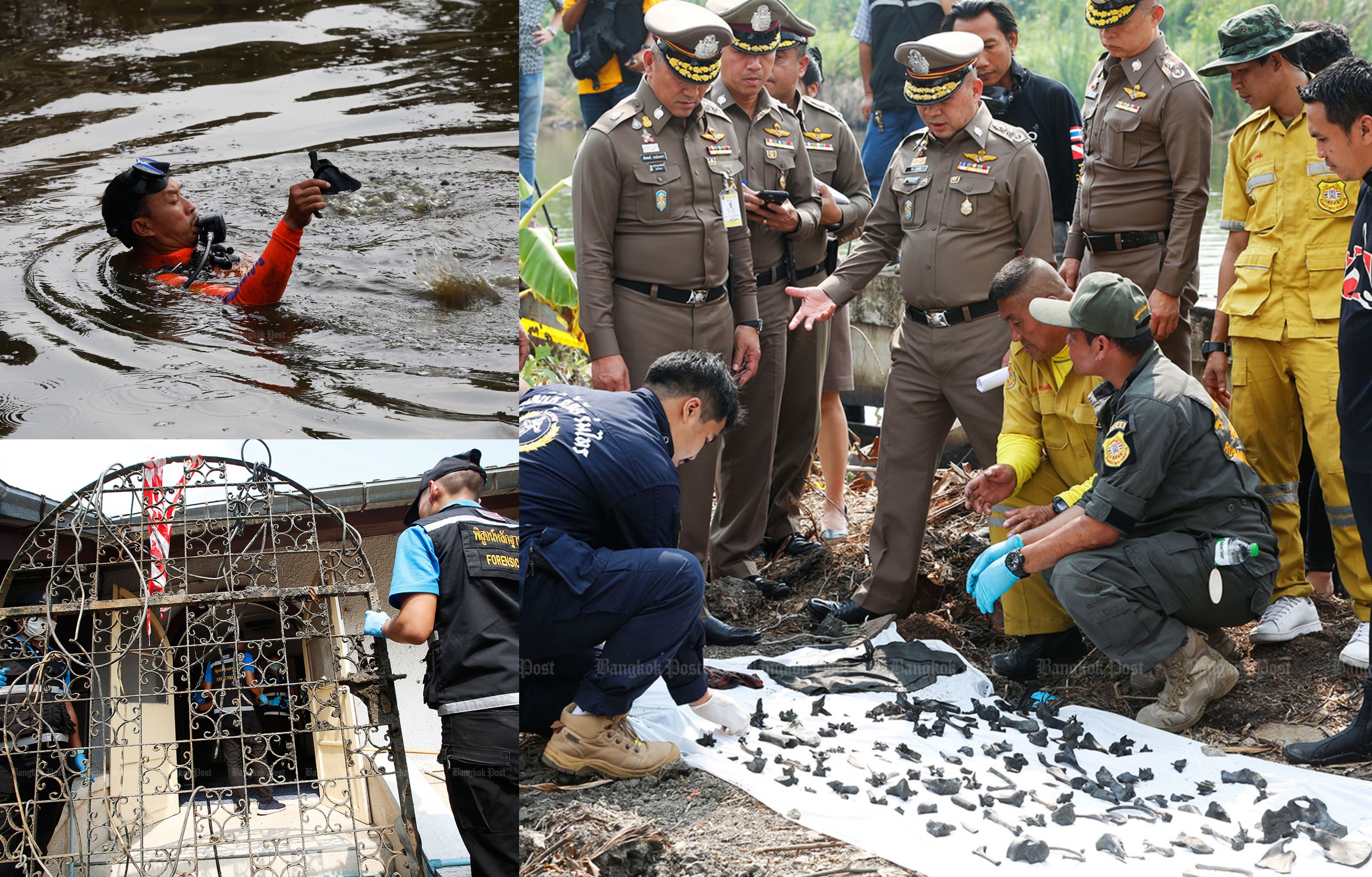 300 Tulang Manusia Dijumpai Dalam Kolam, Mayat Dibungkus Dalam Beg Plastik, Diikat Pada Dumbel & Kabel Elektrik