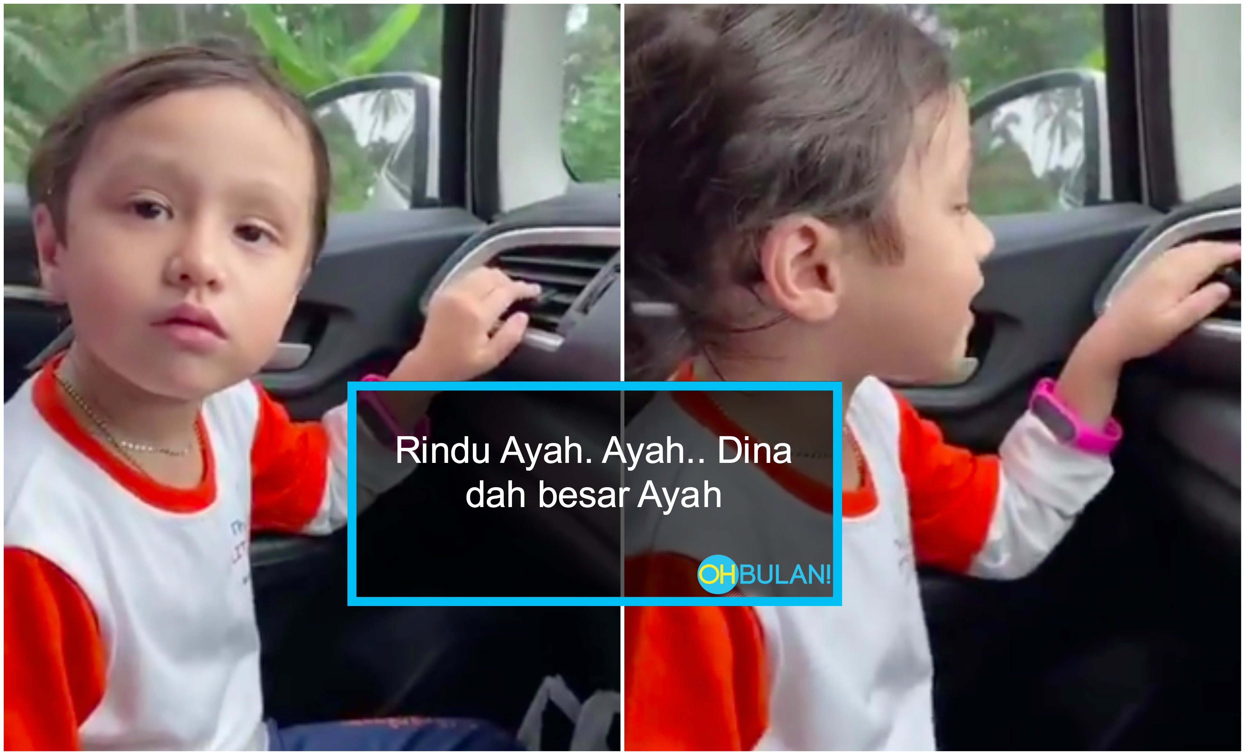 [VIDEO] ‘Dina Dah Besar Ayah, Tapi Ayah Tak Keluar?’ – Anak Yatim Luah Rindu Lawat Kubur Ayah