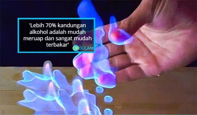 Mudah Meruap & Senang Terbakar! Ini Tips Penggunaan Hand Sanitizer Yang Wajib Korang Tahu