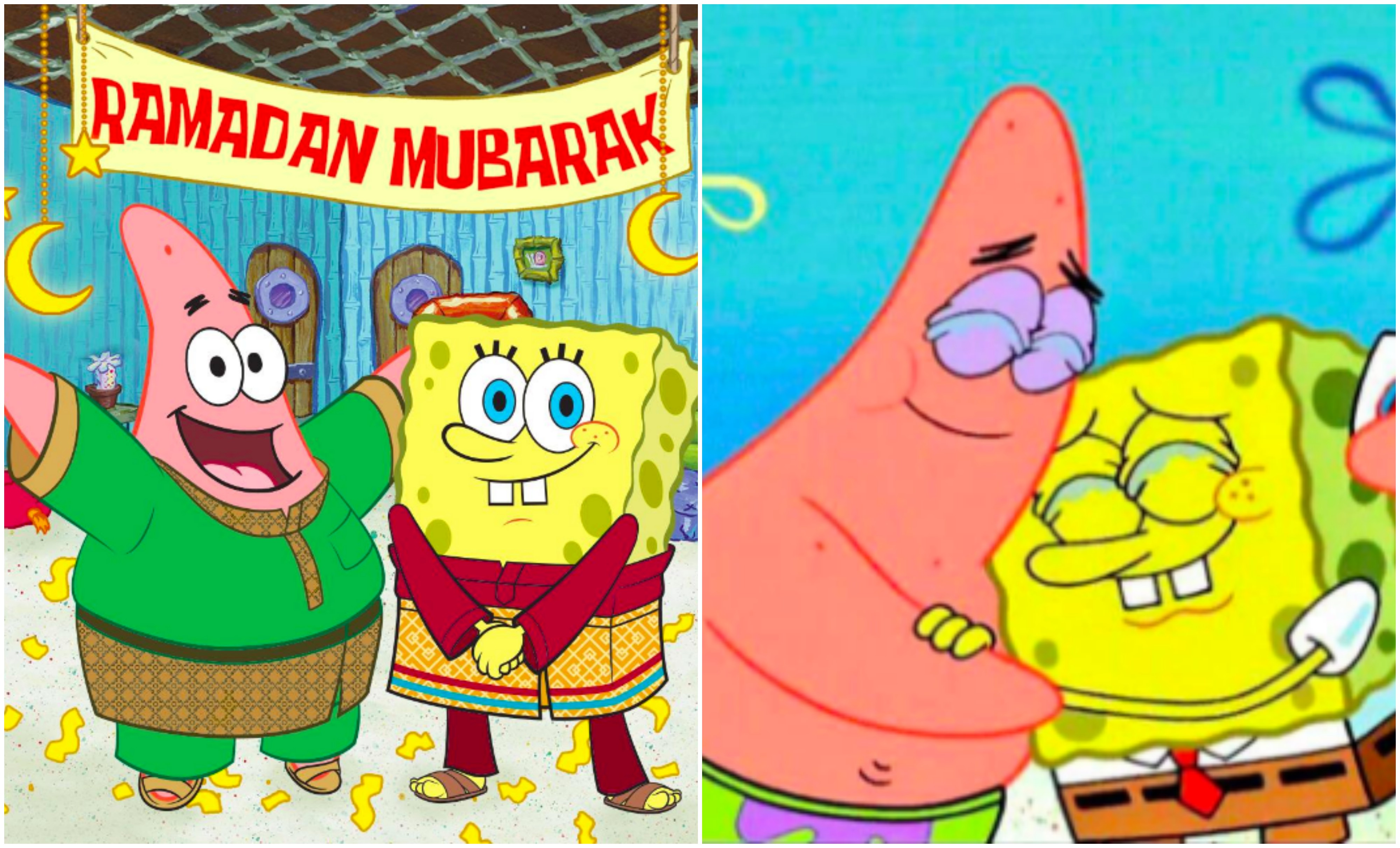 Ucap Salam Ramadan, Netizen Berteka-Teki Spongebob Sebenarnya Rakyat Malaysia?