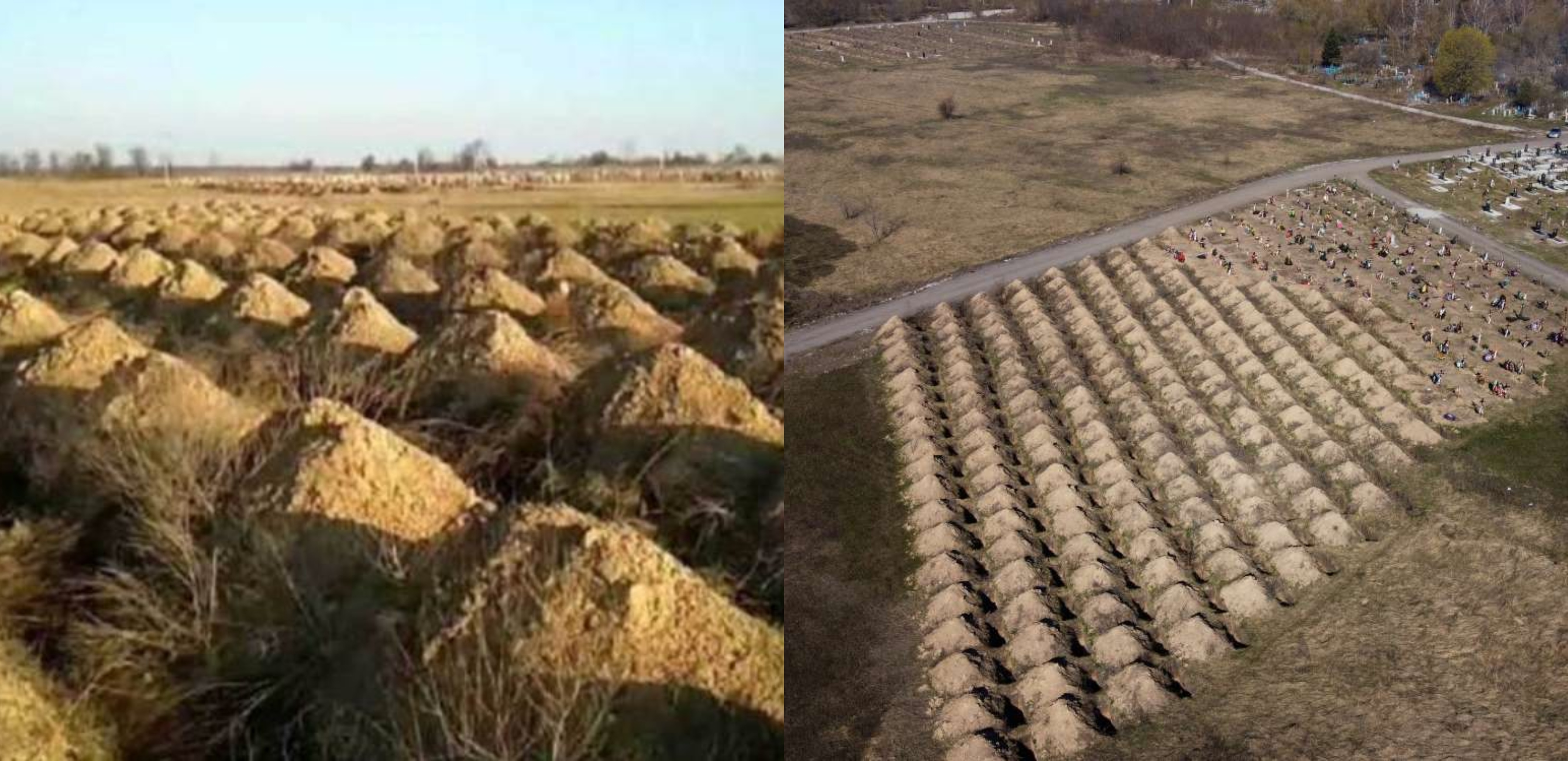Gali Lebih Daripada 600 Kubur, Ini Cara Ukraine ‘Warning’ Rakyat Bahaya Covid-19