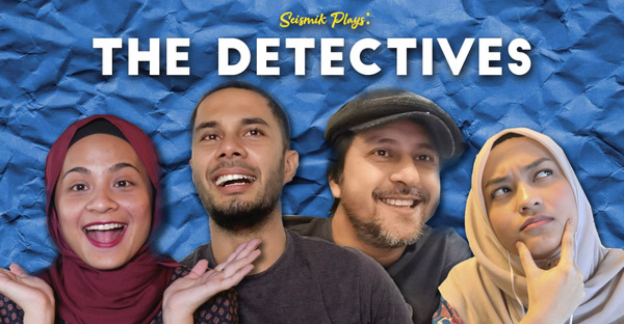 [VIDEO] Game The Detectives Buat Bront Palarae & Fikry Ibrahim Pecah Kepala Selesaikan Kes.
