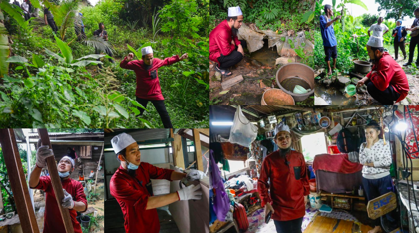 30 Tahun Tinggal Di Rumah Kecil Mandi Air Hujan, Ustaz Ebit Bantu Keluarga Di Sabah