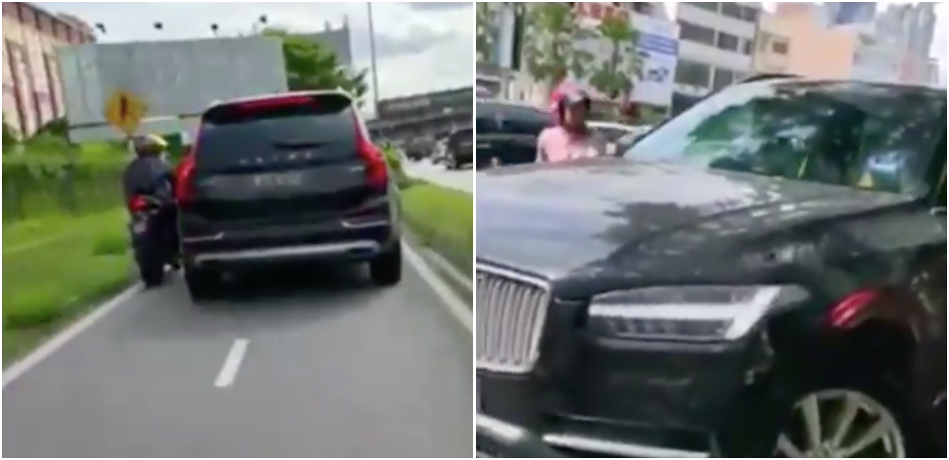 [VIDEO] Penunggang Motosikal Terpaksa Block Jalan, Usir Pemandu ‘Buat Bodoh’ Lalu Jalan Motor