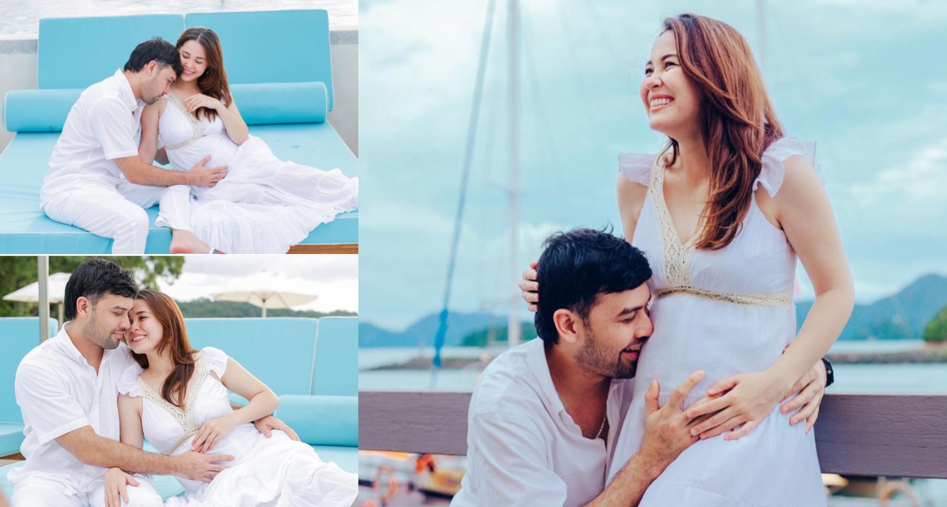 [FOTO] Honeymoon Pertama Emma Maembong & Suami Tarik Perhatian, Comelnya Baby Bump!