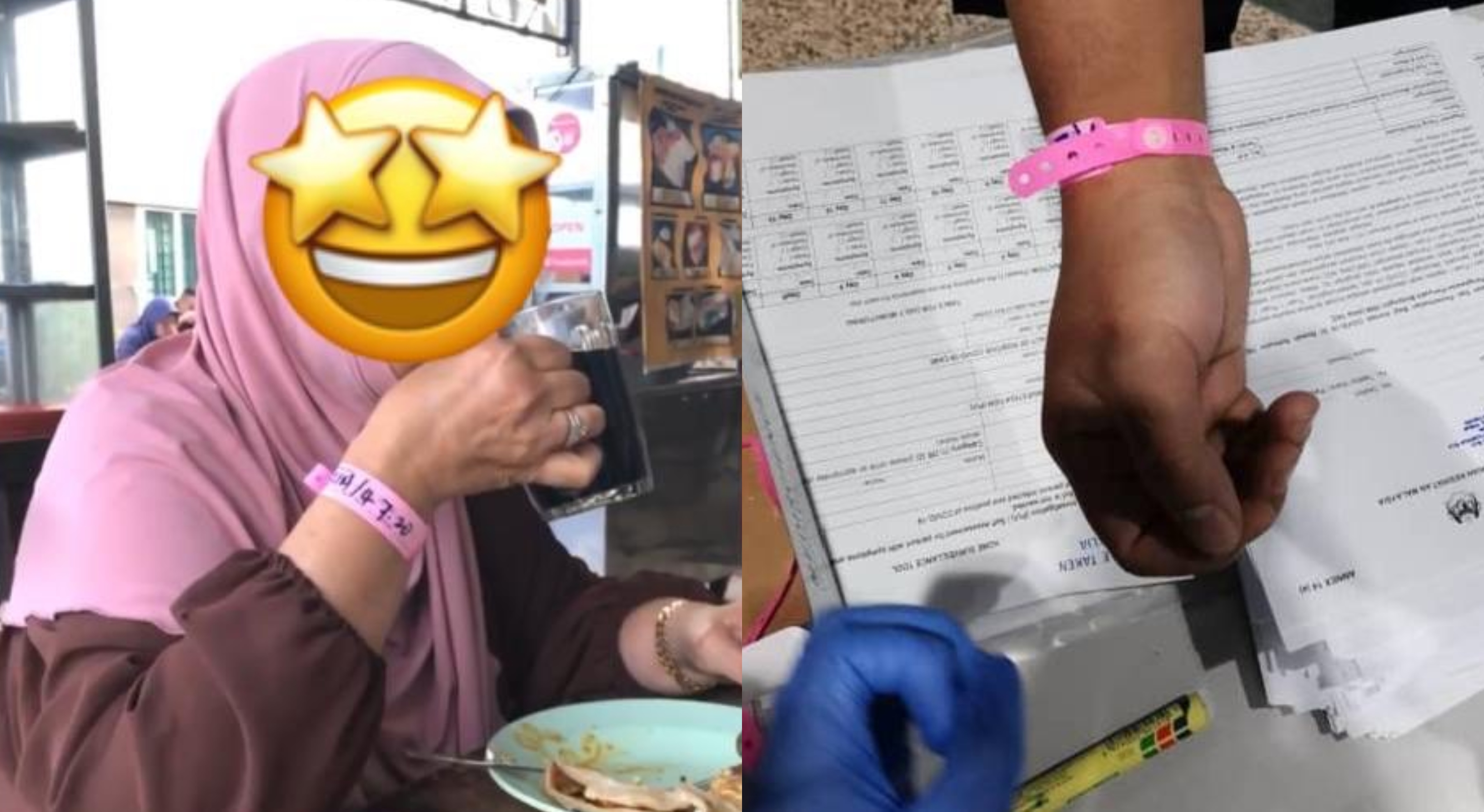 Identiti Makcik Wristband Merah Jambu Dikenalpasti, Siasatan Sedang Dijalankan