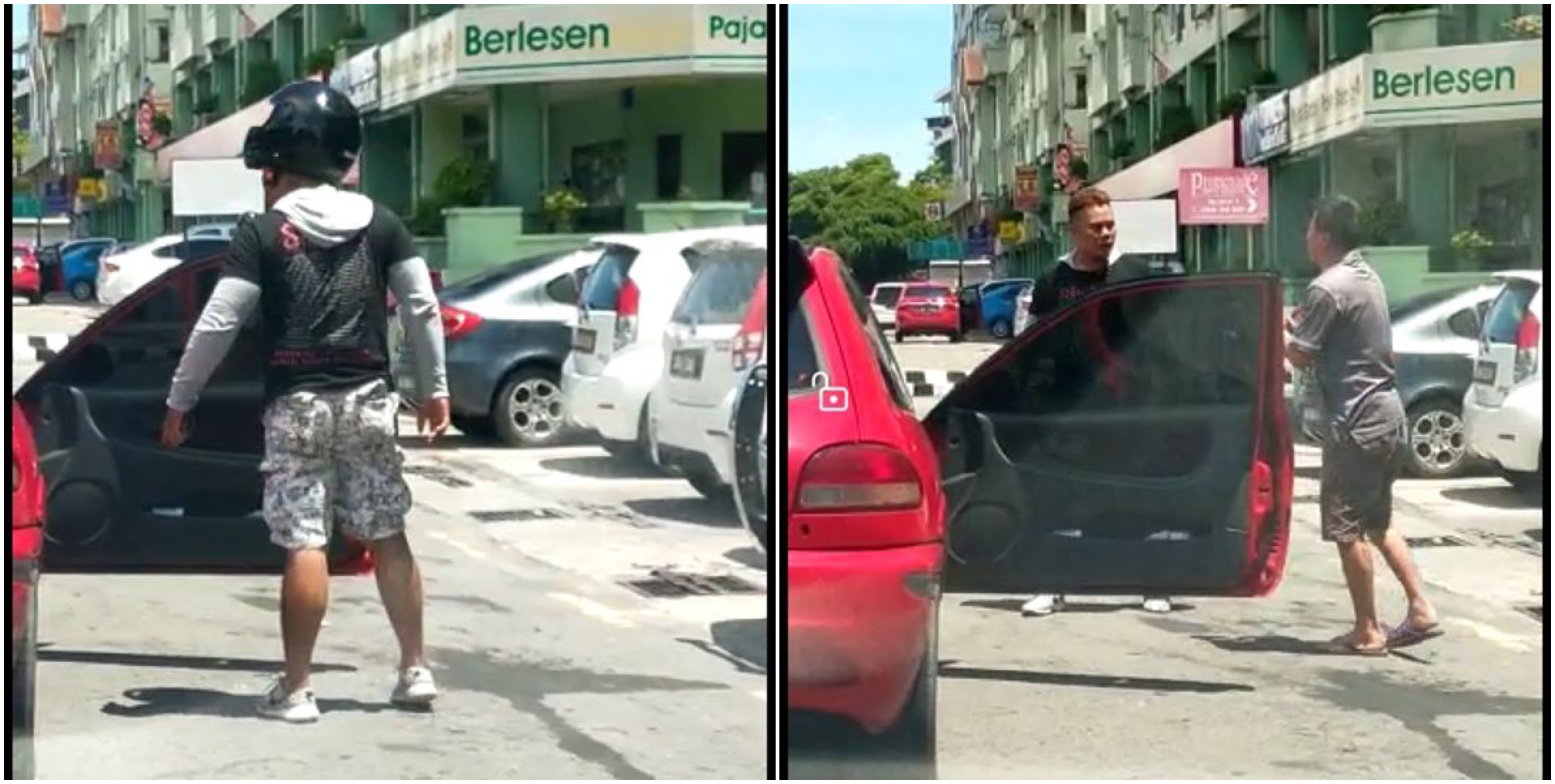 [VIDEO] Samseng Jalan Raya Belasah Lelaki Gara-Gara Bunyi Hon, Isteri Luah Geram!
