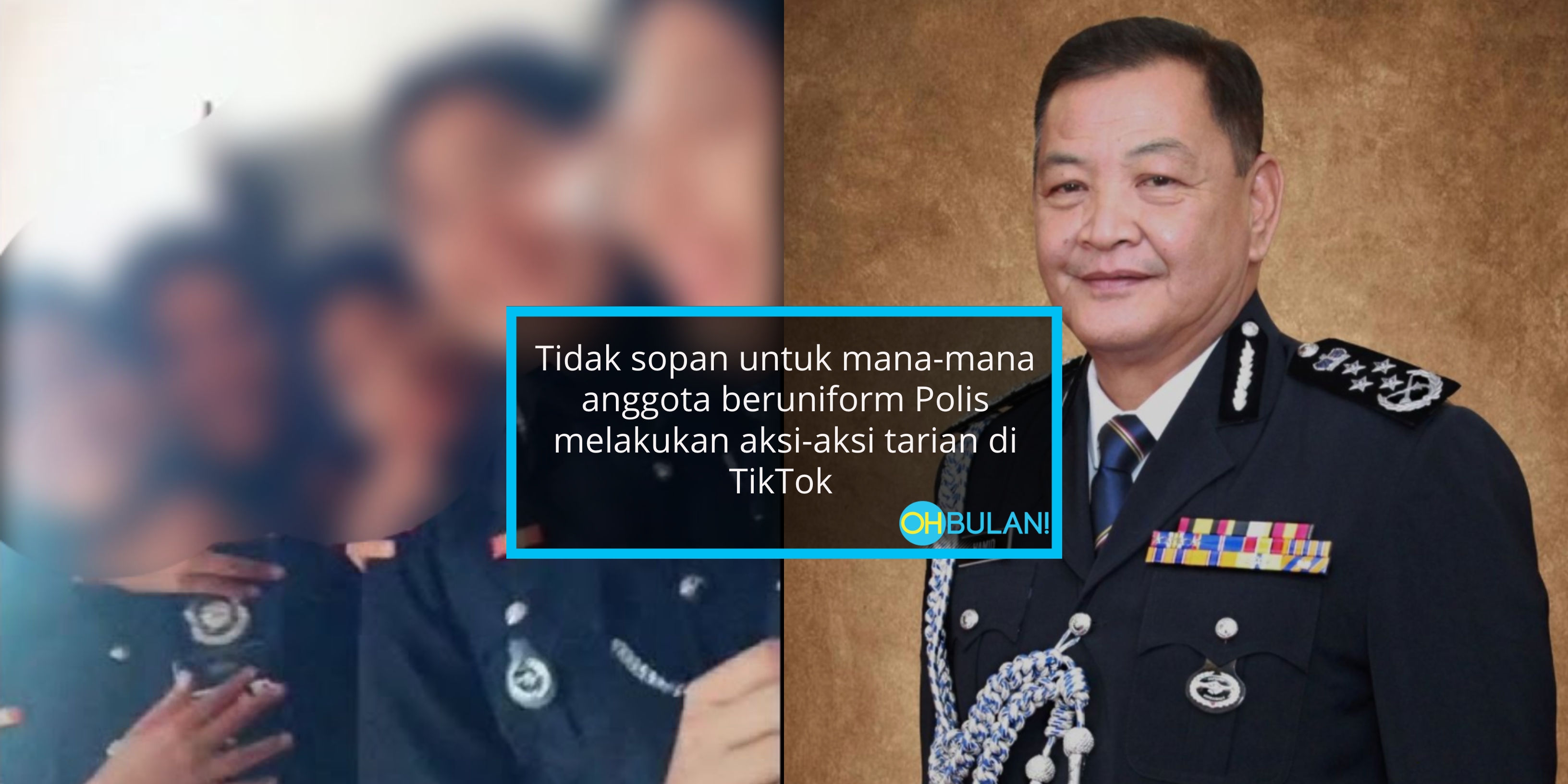 Memburukan Imej Pasukan, Ketua Polis Negara Larang Anggota Menari Dalam Tiktok