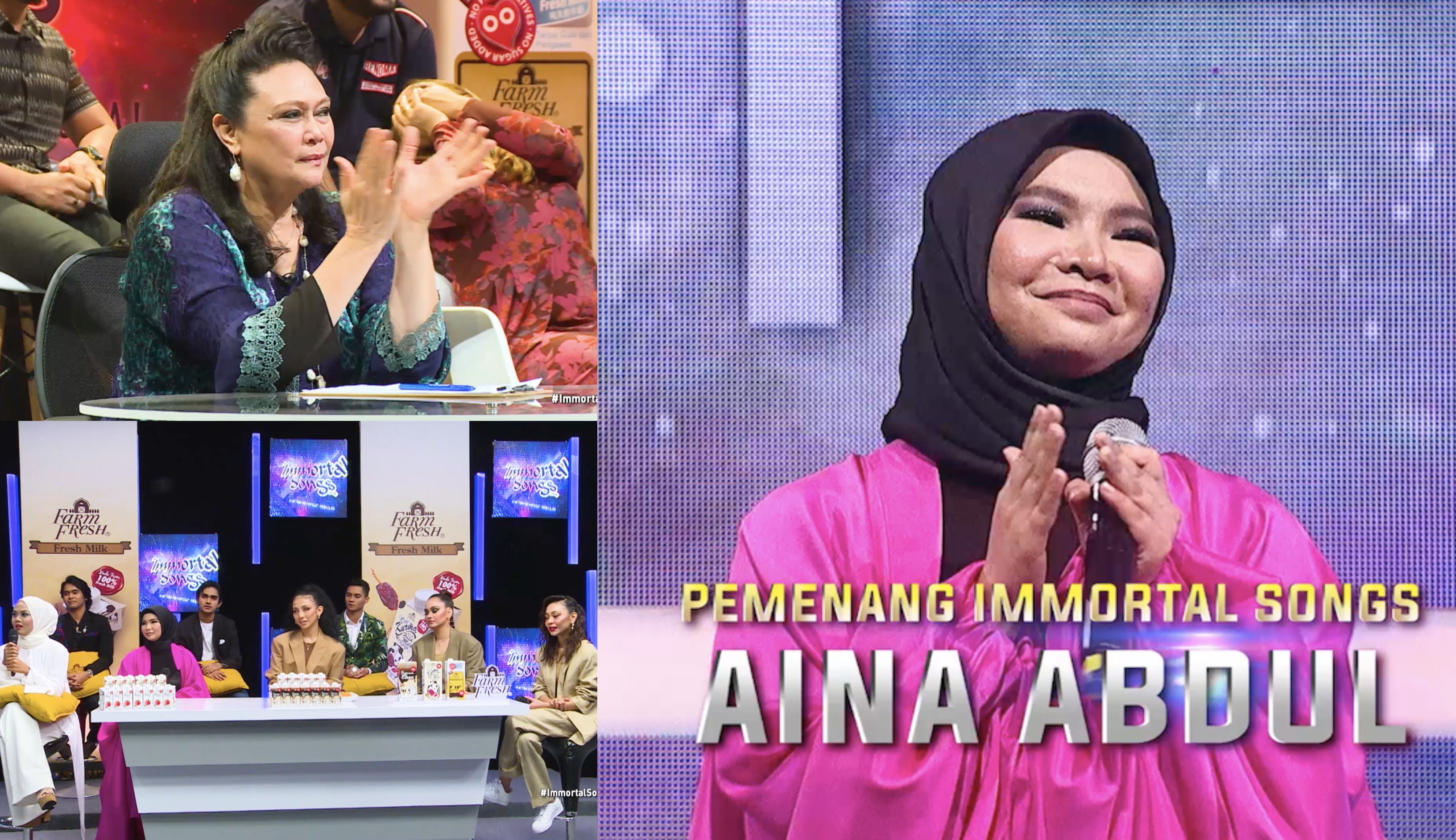 Aina Abdul Juara, Netizen ‘Mogok’ Tak Puas Hati Markah Juri Awam Immortal Songs?
