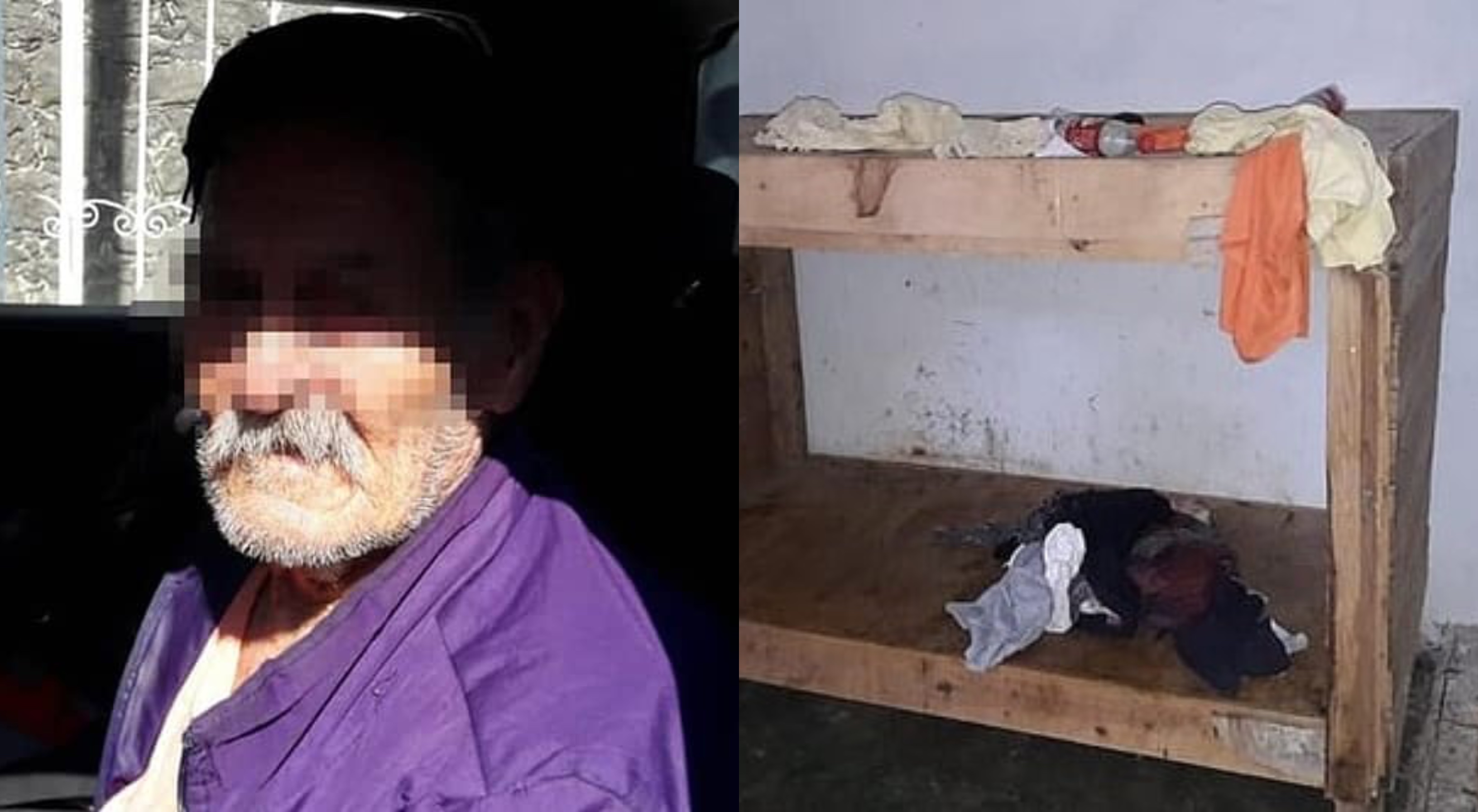 Polis Terkejut Wanita Tergamak Kurung Bapa Dalam Bilik Penuh Sampah, Dibiarkan Tidur Atas Katil Kayu