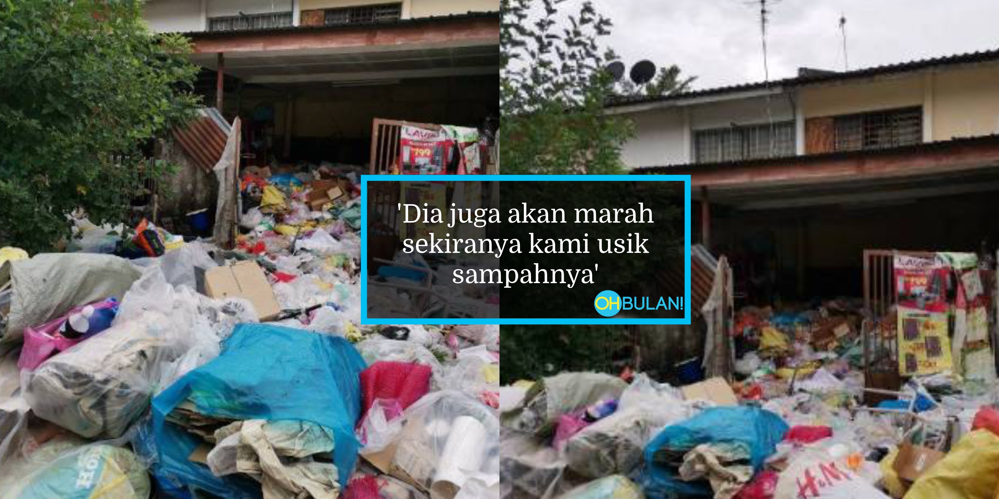‘Tak Tahan Bau Busuk’ – Rumah ‘Cikgu’ Dipenuhi Sampah, Jiran Dedah Cerita Sebenar