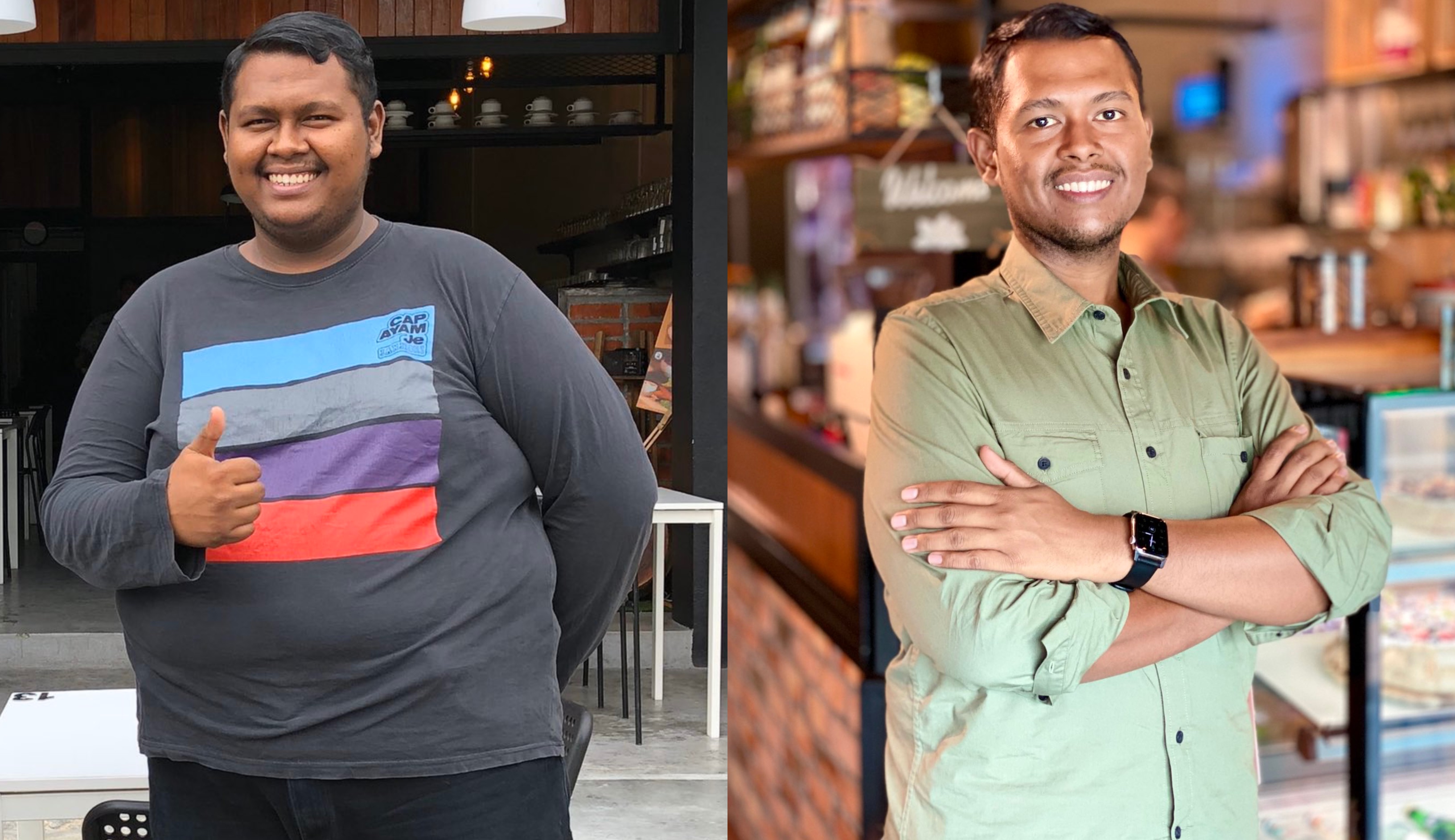 Dari 185kg Ke 94kg, Lelaki Ini Kongsi Rahsia Turun Berat Badan Tanpa Diet ‘Ekstrem’
