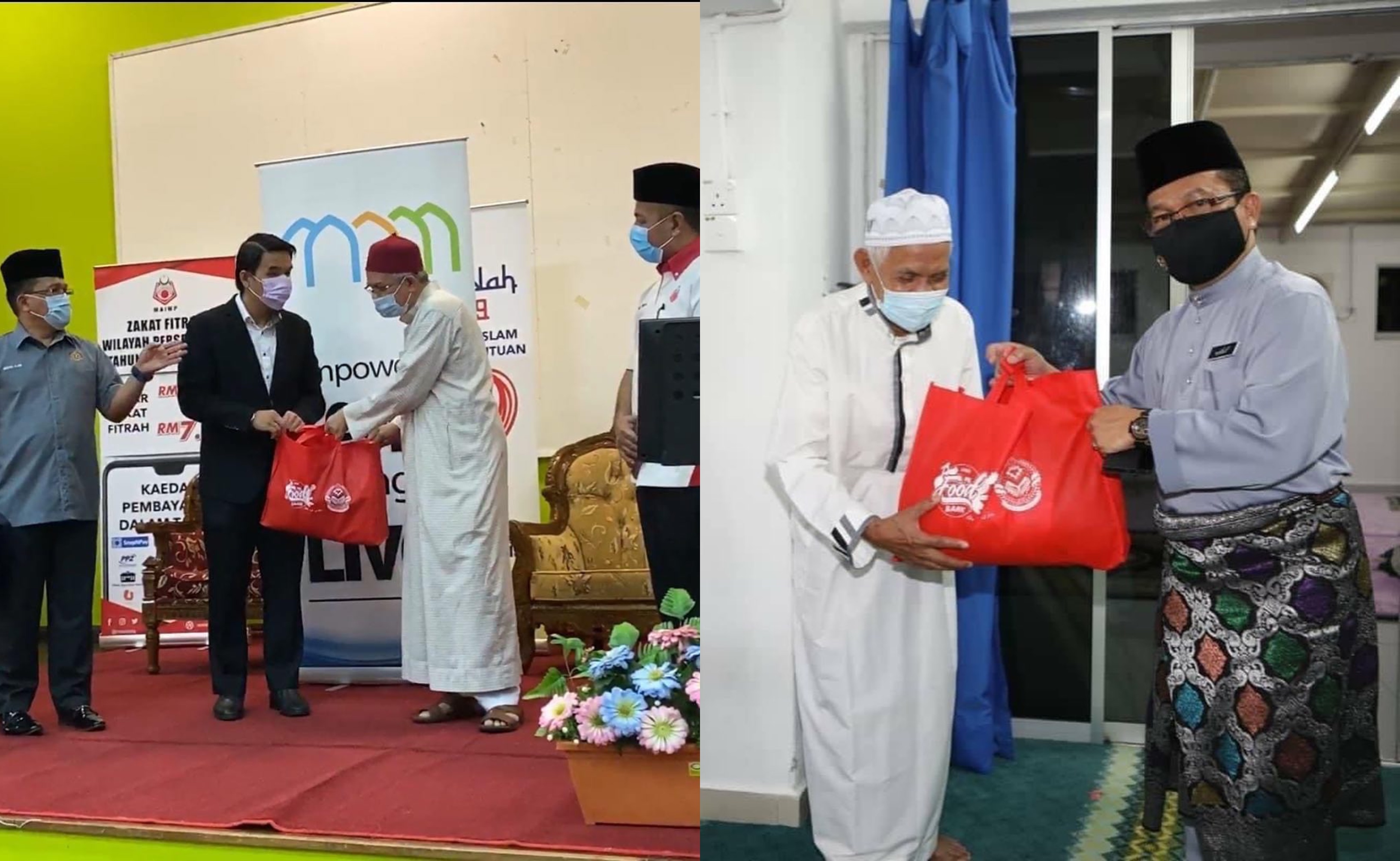 NGO Islam, MRM Beri Sumbangan Hampir RM1 Juta Kepada Golongan B40, Frontlines & Foodbank