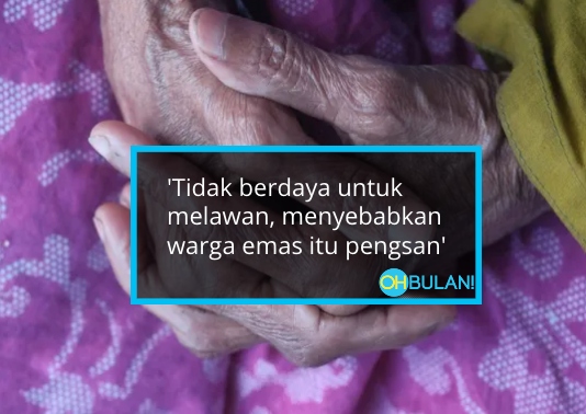 Rumah Dipecah Masuk, Nenek 90 Tahun Dirogol 2 Lelaki Durjana