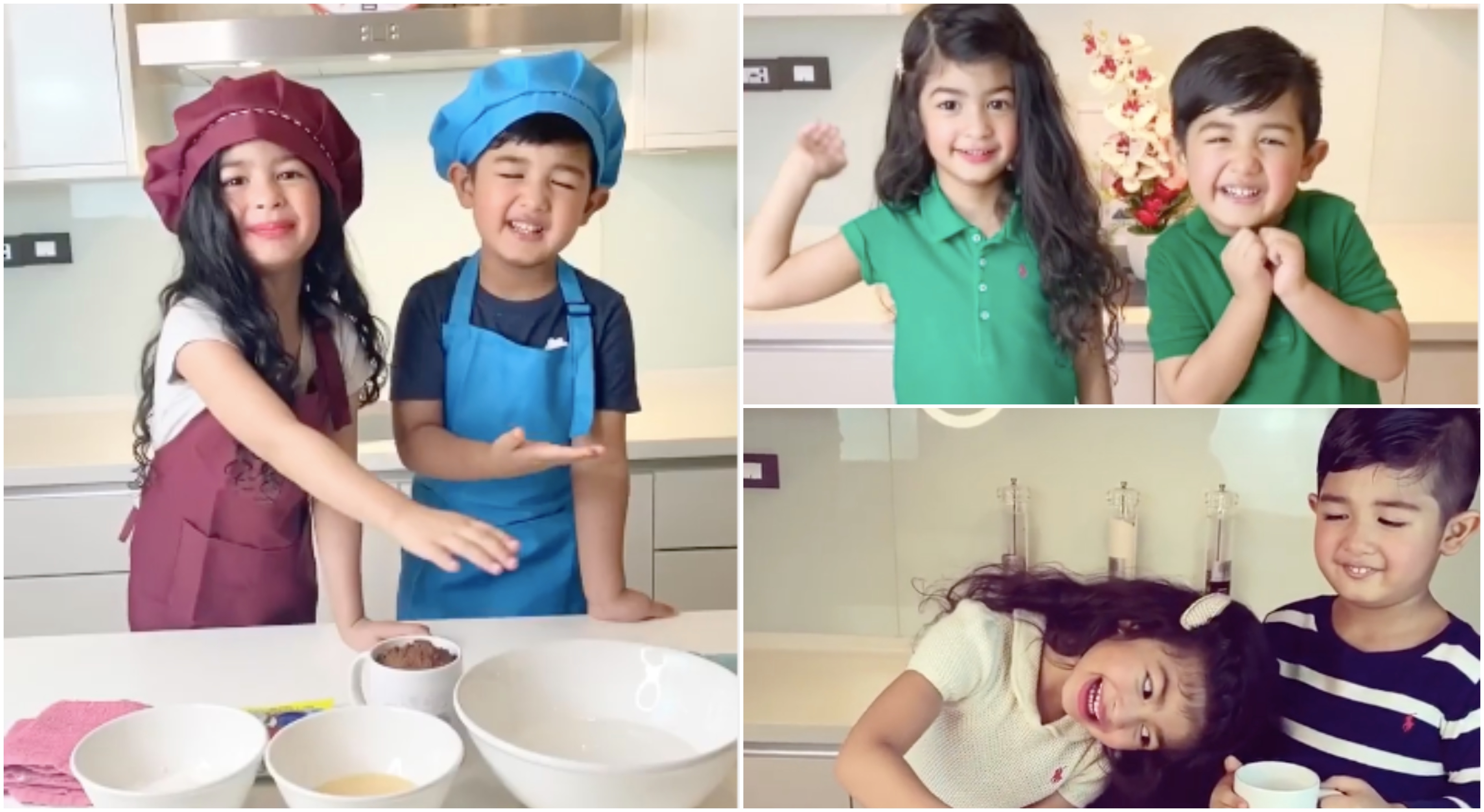[VIDEO] Telatah Comel Anak Kembar Eina Azman Di Dapur, Dah Take Over Mummy Nampaknya!