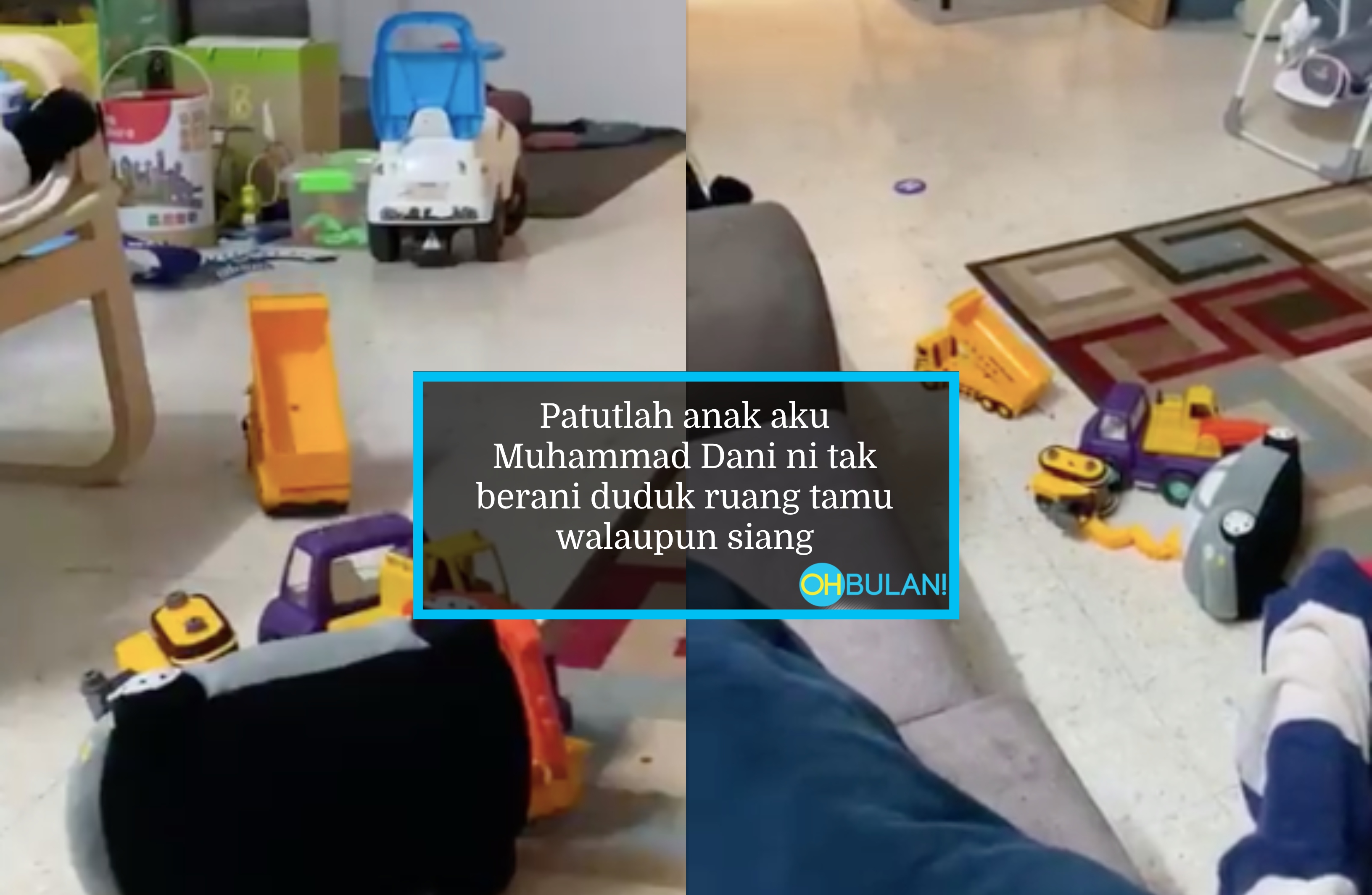 [VIDEO] Remote Control Dah Lama ‘Hilang’, Truck Mainan Anak Tiba-Tiba Bergerak Sendiri.. Seram!
