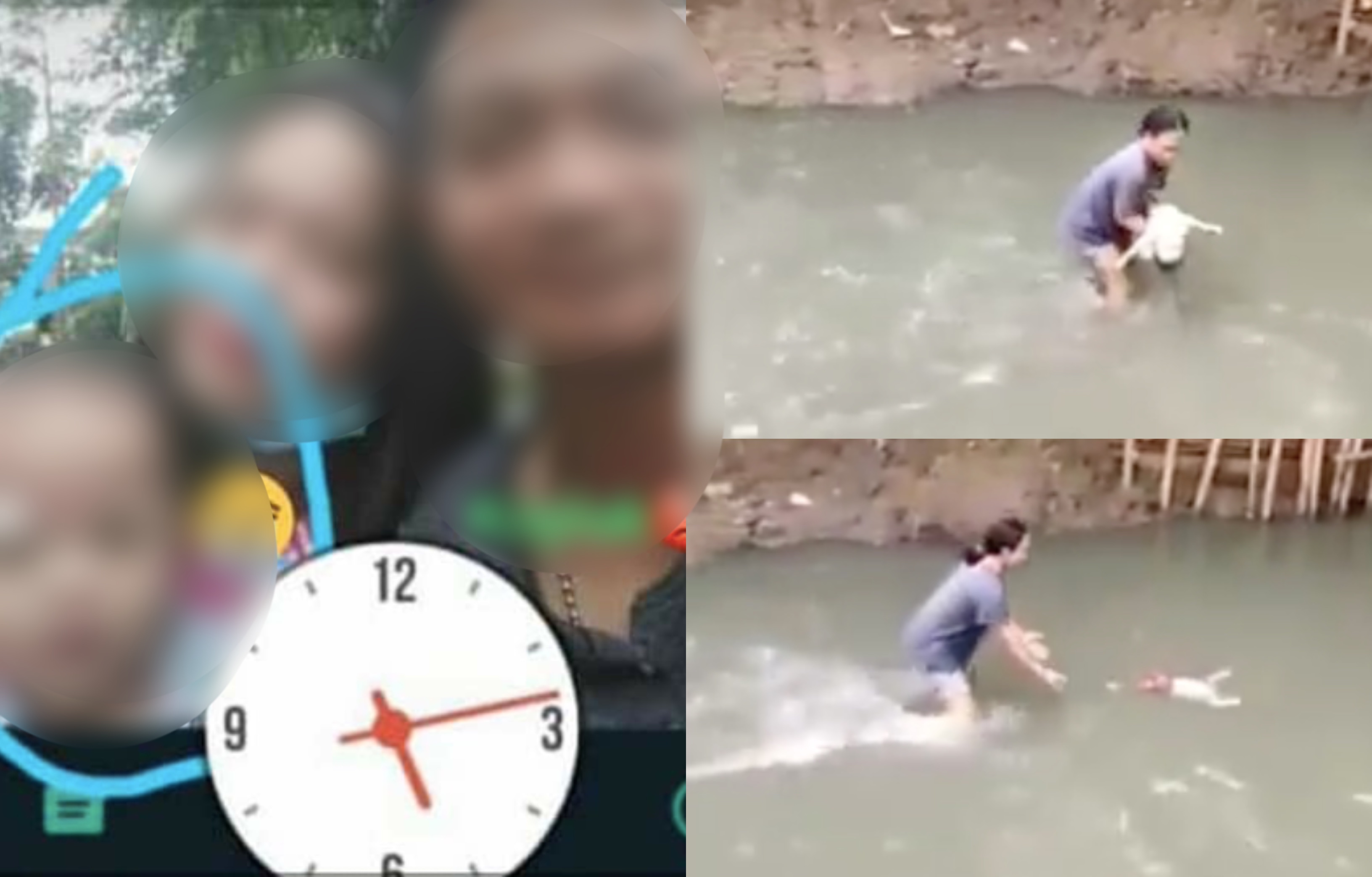 [VIDEO] Bapa Dipercayai Leka Main Telefon Sampai Anak Lemas & Hanyut Dalam Sungai Pun Tak Sedar!