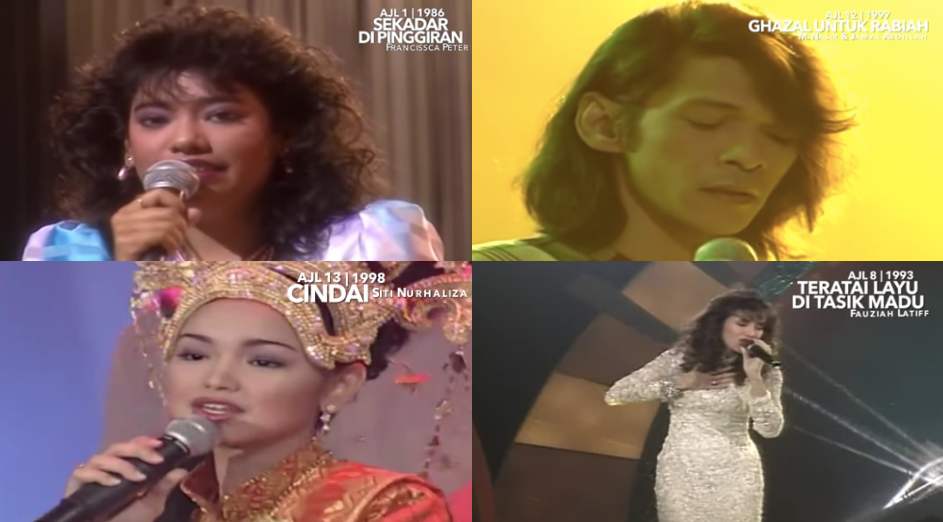 5 Trivia Menarik Anugerah Juara Lagu ‘Dulu-Dulu’ Sebelum Tahun 2000