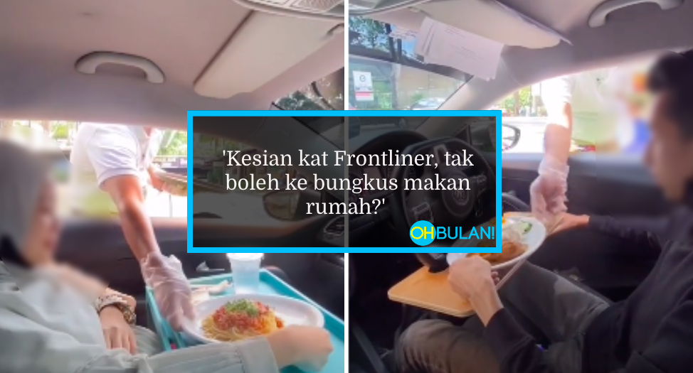‘Tolong Duduk Rumah’ – Viral Servis ‘Dine In’ Dalam Kereta, Netizen Bimbang Penularan Covid-19