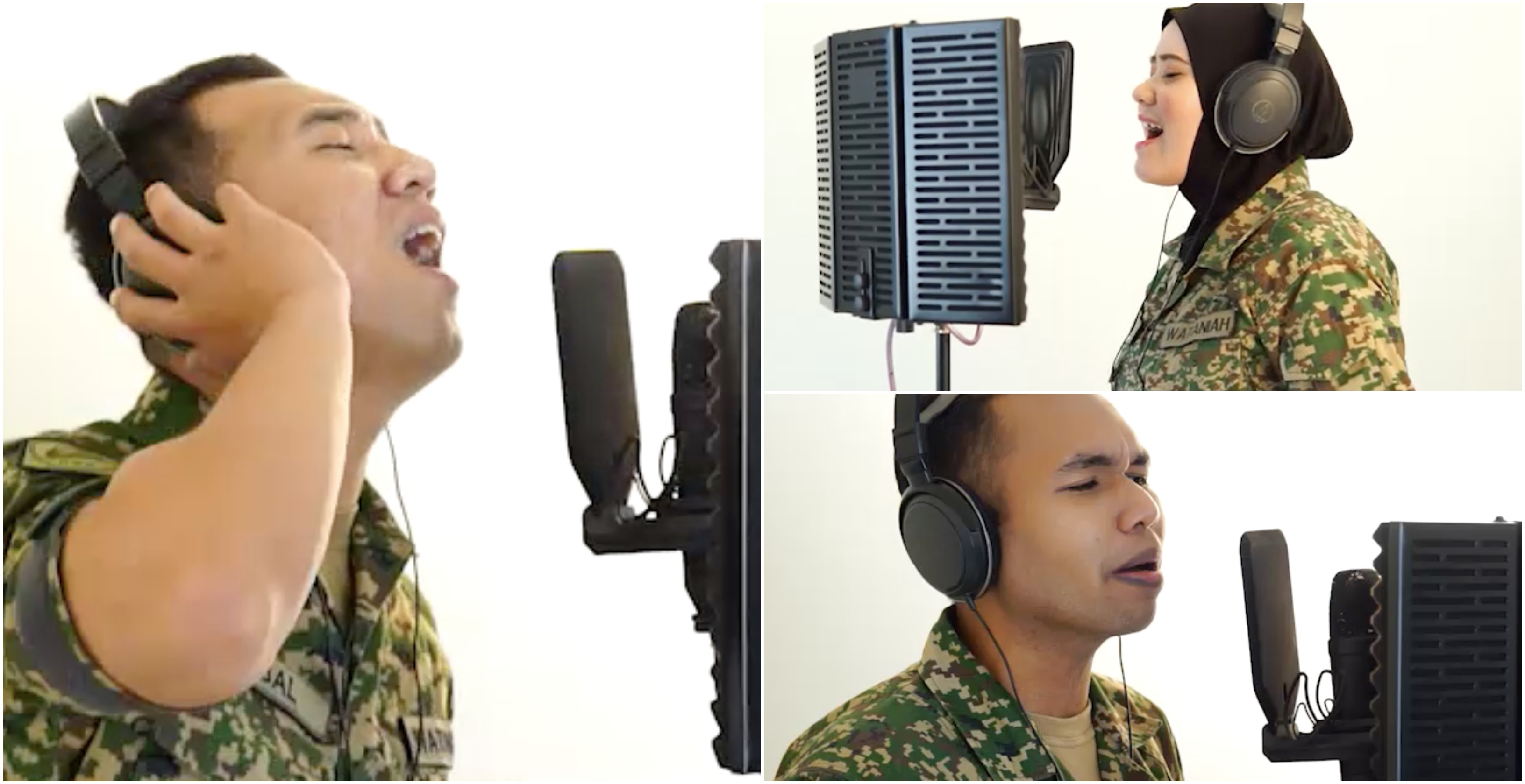 [VIDEO] Bila Abang, Akak Askar Cover Lagu #BaikSemula… Meremang Dengar!
