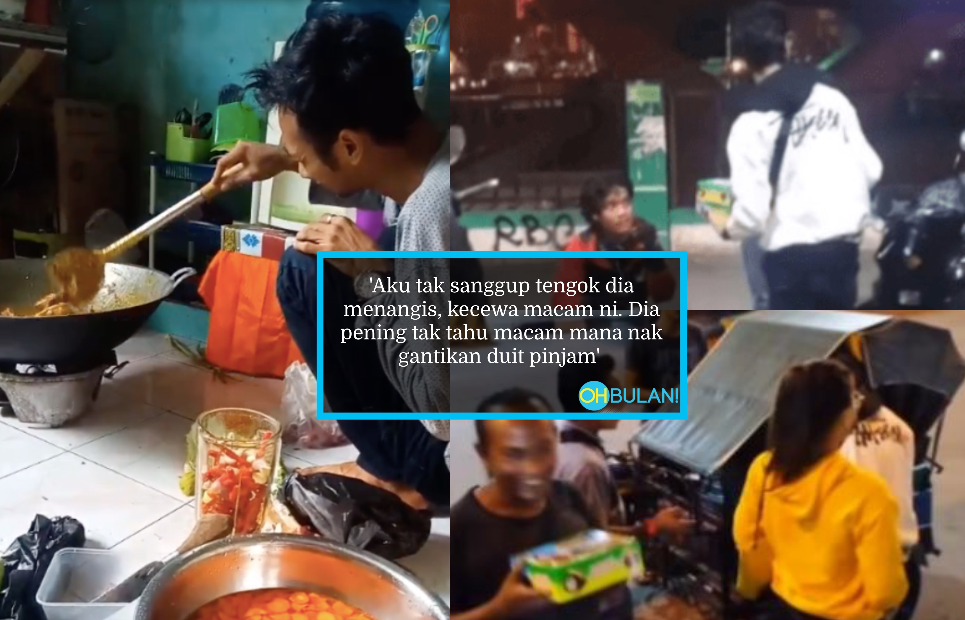 [VIDEO] Terpaksa ‘Hutang’ Untuk Beli Bahan Masak, Bila 60 Bungkus Nasi Dah Siap, Pelanggan Pula Cancel Order