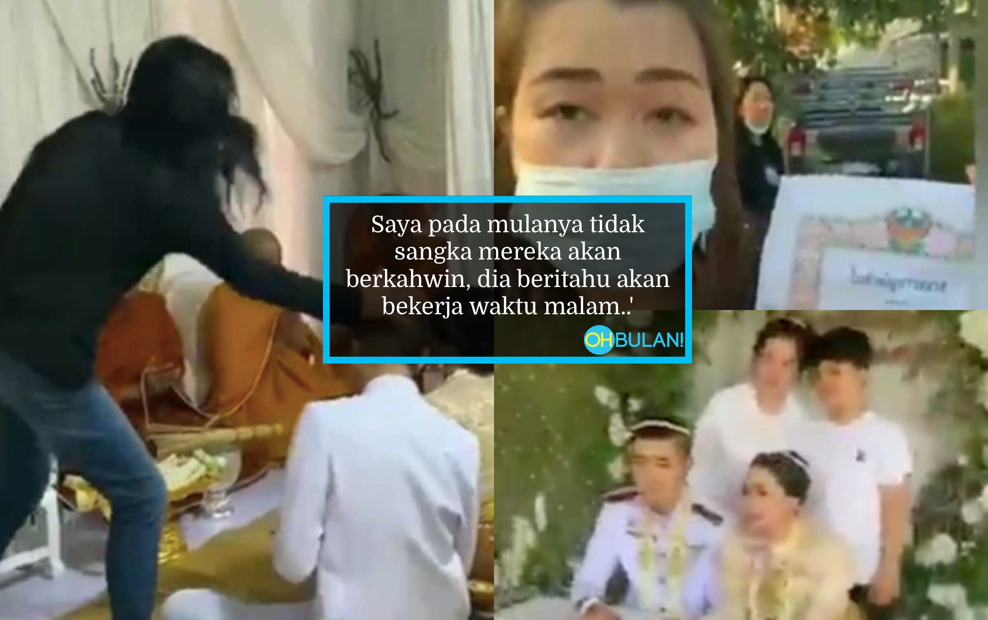 [VIDEO] Belum Cerai Tapi Ada Hati Nak Kahwin ‘Senyap-Senyap’, Sekali Isteri Serbu Majlis, Haa Padan!
