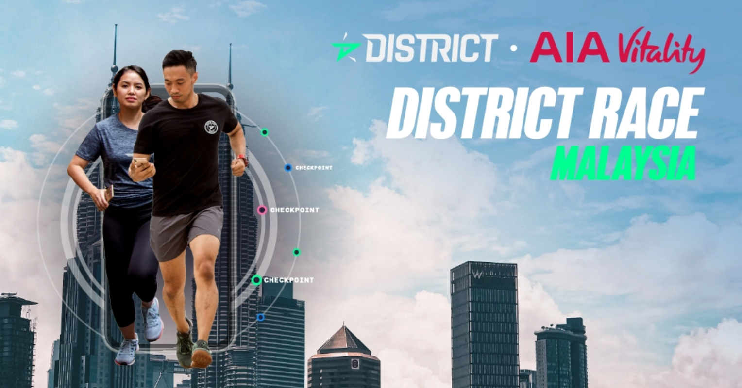 Jom Sertai District Race Malaysia by AIA Vitality Mac Ini!