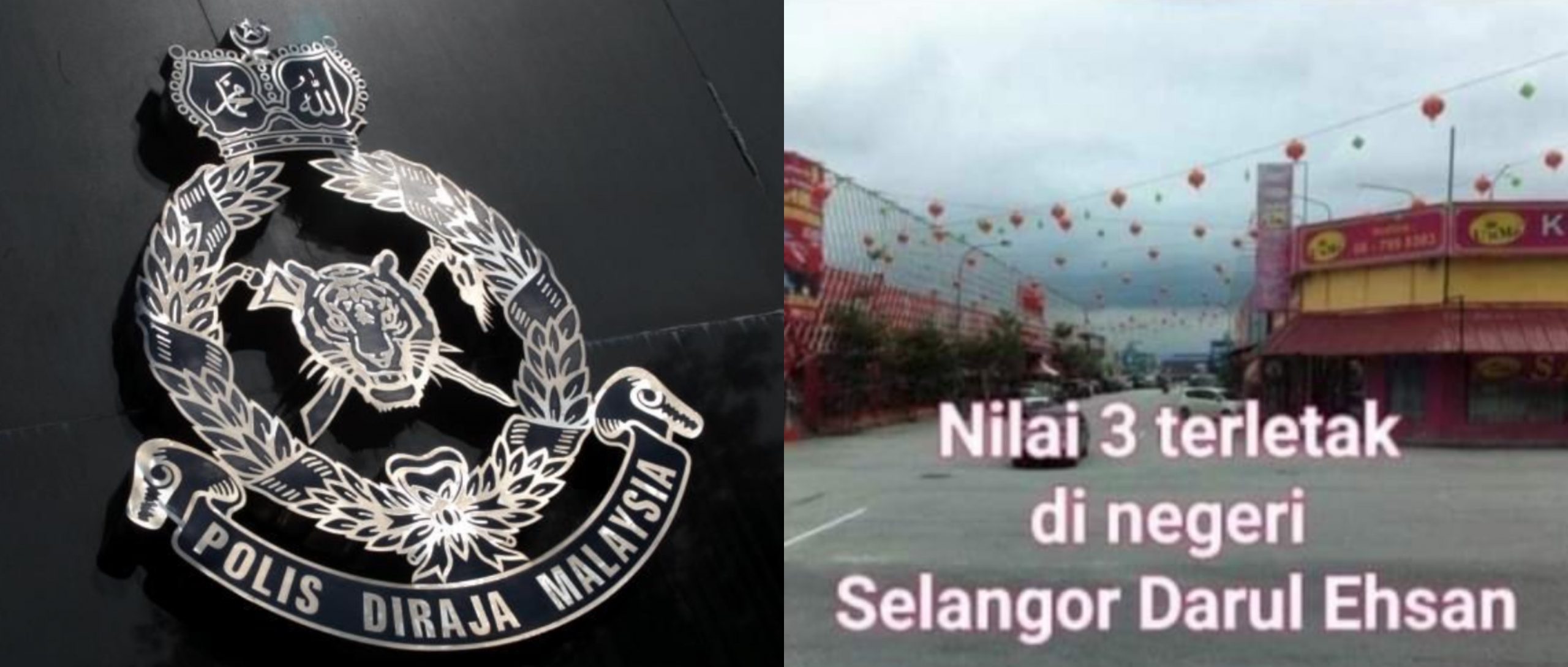 Polis Siasat Kenyataan Nilai 3 Terletak Di Negeri Selangor