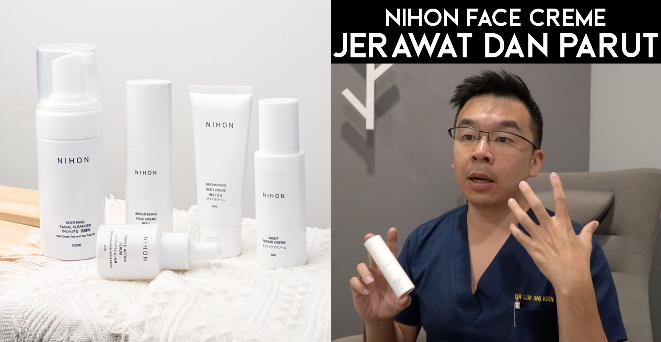 Dr Ingky Nak Bantu Korang Dapatkan Mochi Skin Seperti Wanita Jepun Dengan NIHON skin!