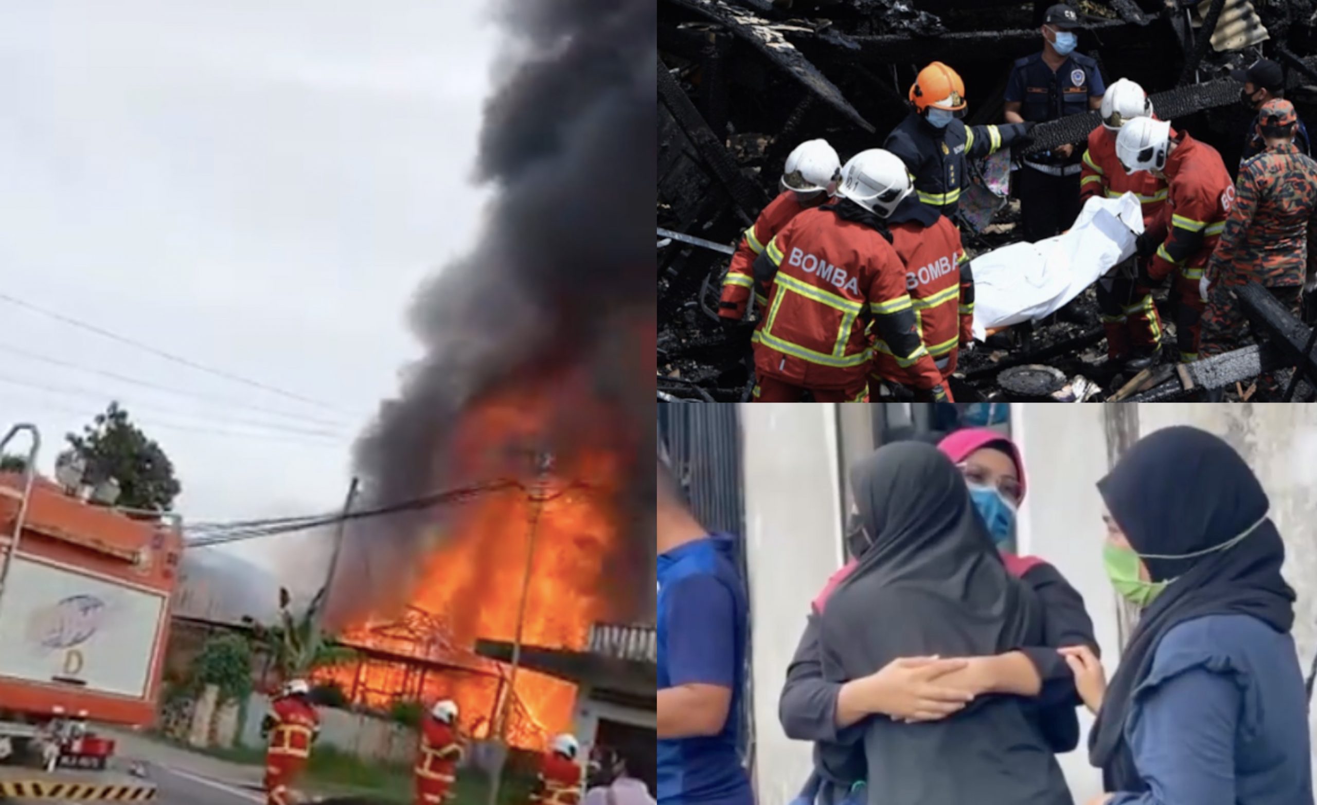 [VIDEO] ‘Tolong Mak, Tolong’ – Sempat Call, Anak Sedih Ibu ‘Rentung’ Dalam Kebakaran, Mayat Ditemui Atas Tanah