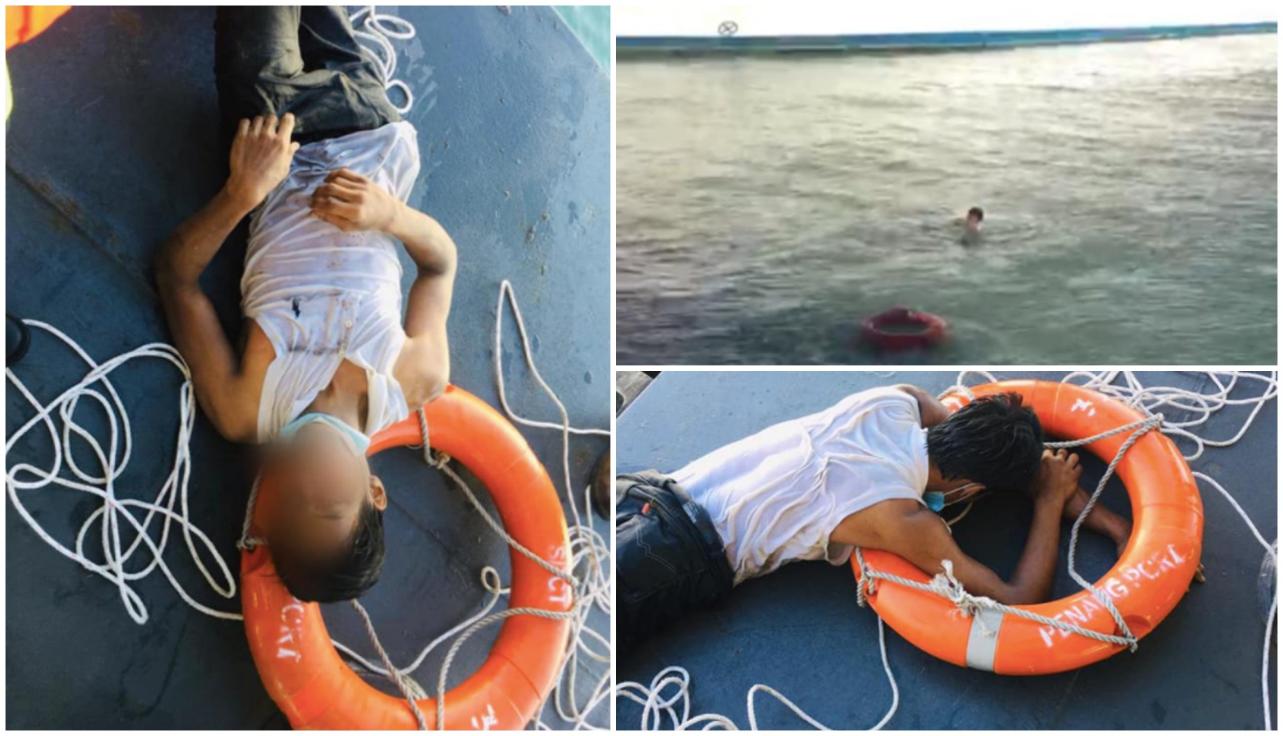 Tak Ada Permit Rentas Daerah, Lelaki Sanggup Berenang Seberang Laut Nak Jumpa Kawan