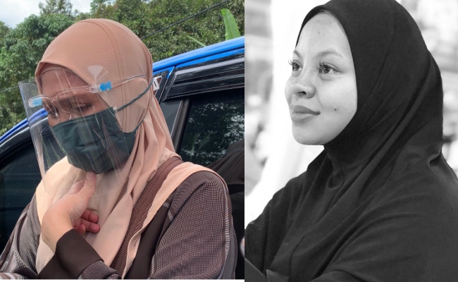 Pengurus Dedah Siti Sarah Sedekah Wang & Agih Tudung Kepada Jururawat Masa Sakit