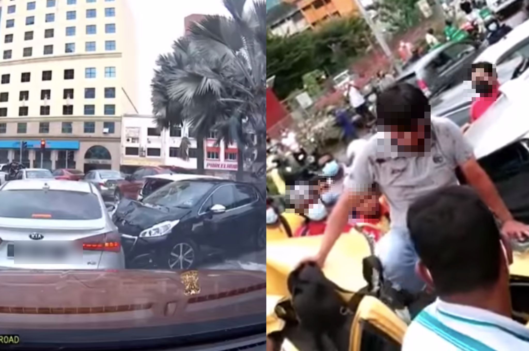 [VIDEO] Rempuh 5 Kereta Dari Belakang, Pemandu Lori Positif Dadah