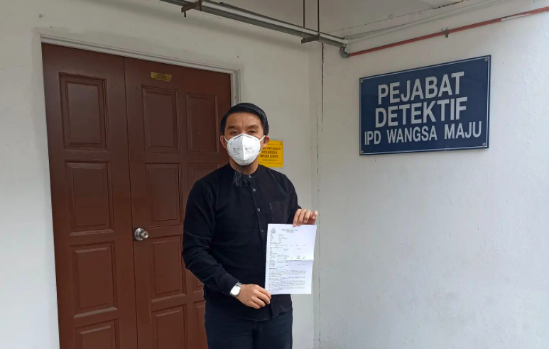 Firdaus Wong Tampil Buat Laporan Polis, Dituduh Jadi Pemilik ‘Channel ‘ Telegram & Sebar Video Serta Gambar Lucah