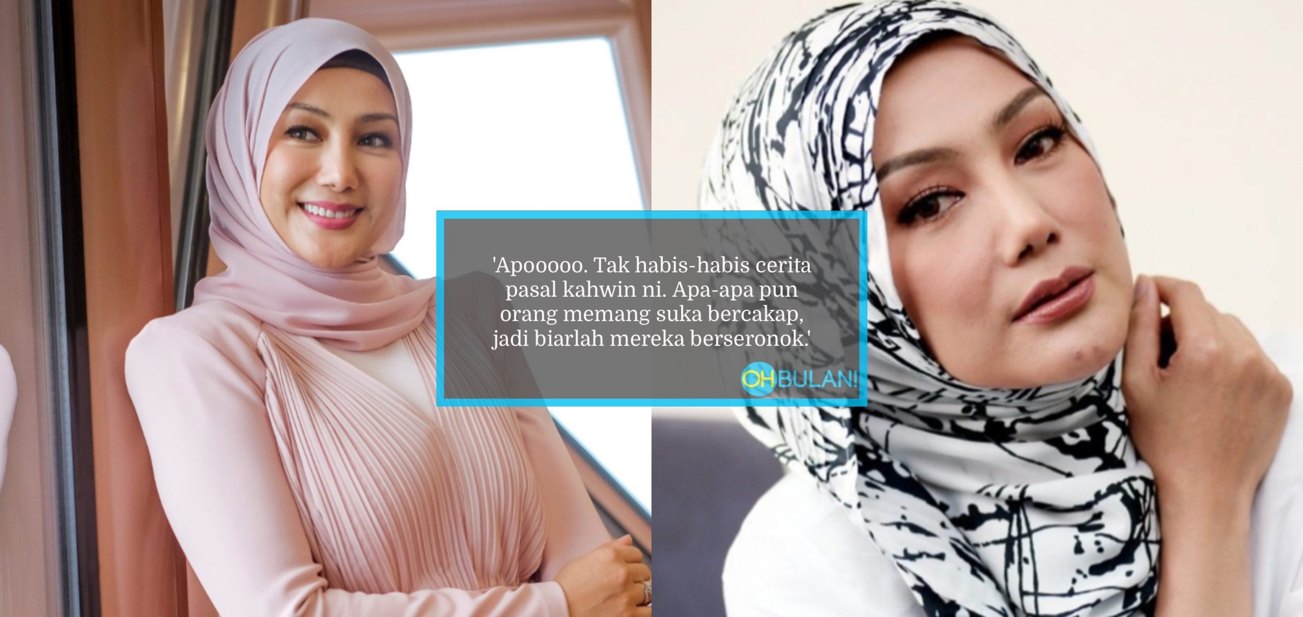 Gosip Jadi Isteri Kedua Ahli Politik, Erra Fazira: ‘Tak Habis-Habis Cerita Pasal Kahwin!’