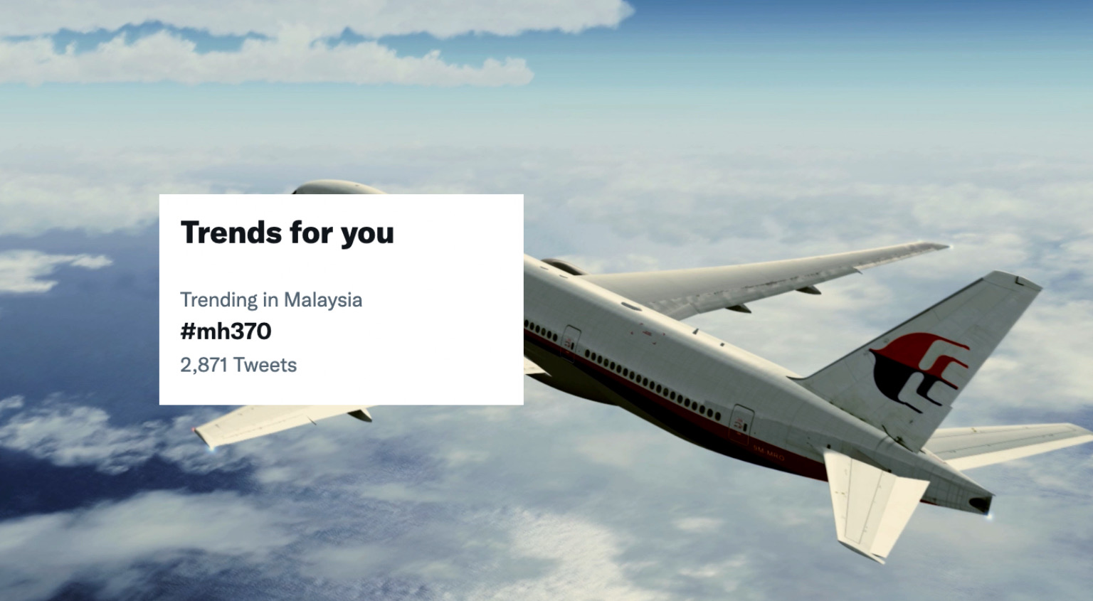#MH370 Trending, Jurutera British Dakwa Jumpa Lokasi Terhempas?