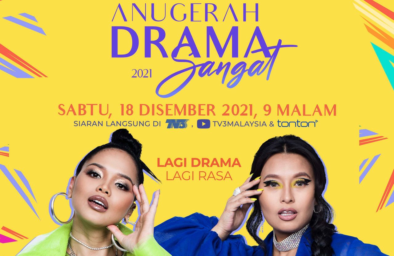 Kehangatan Anugerah Drama Sangat 2021 Kian Terasa, Saksikan 18 Disember Ini Di TV3!