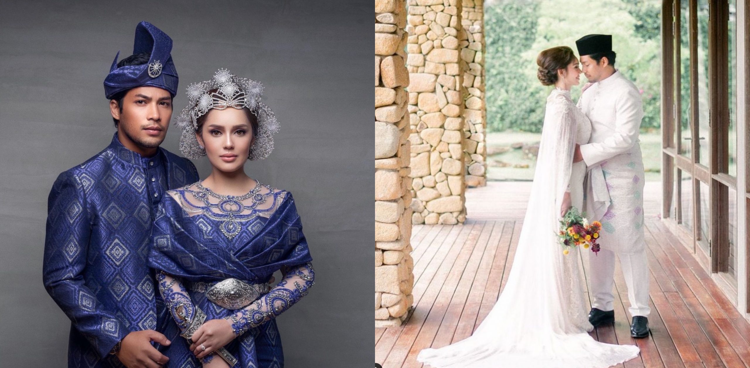 [FOTO] Busana Perkahwinan Uqasha Senrose & Kamal Adli Angkat Tema ‘Legendary Queen’ Dari Kelantan