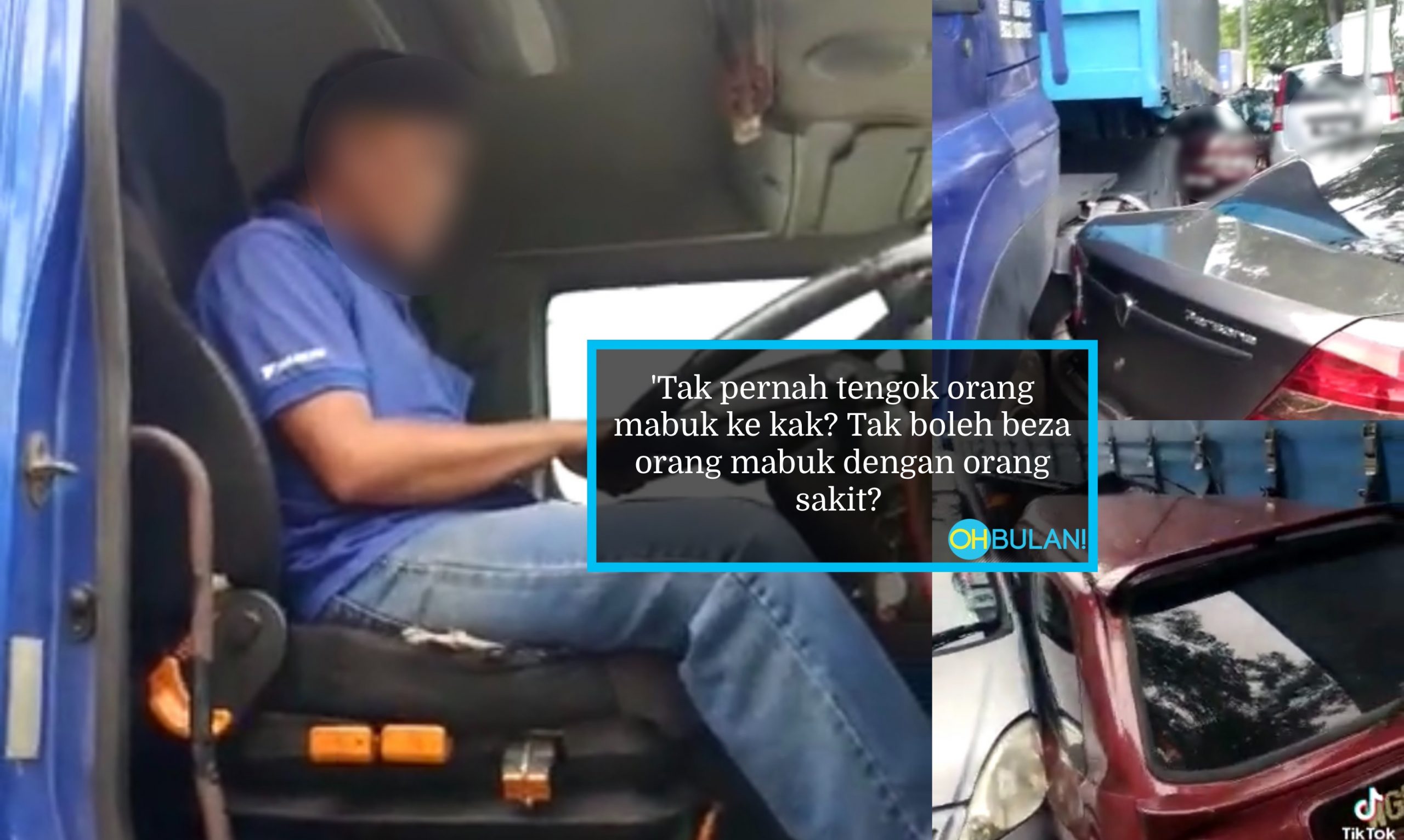 ‘Awak Mabuk Ke?’ – Tengah Tahan Sakit, Driver Lori Dituduh Mabuk, Netizen Gesa Wanita Ini Mohon Maaf Kepada Keluarga Arwah