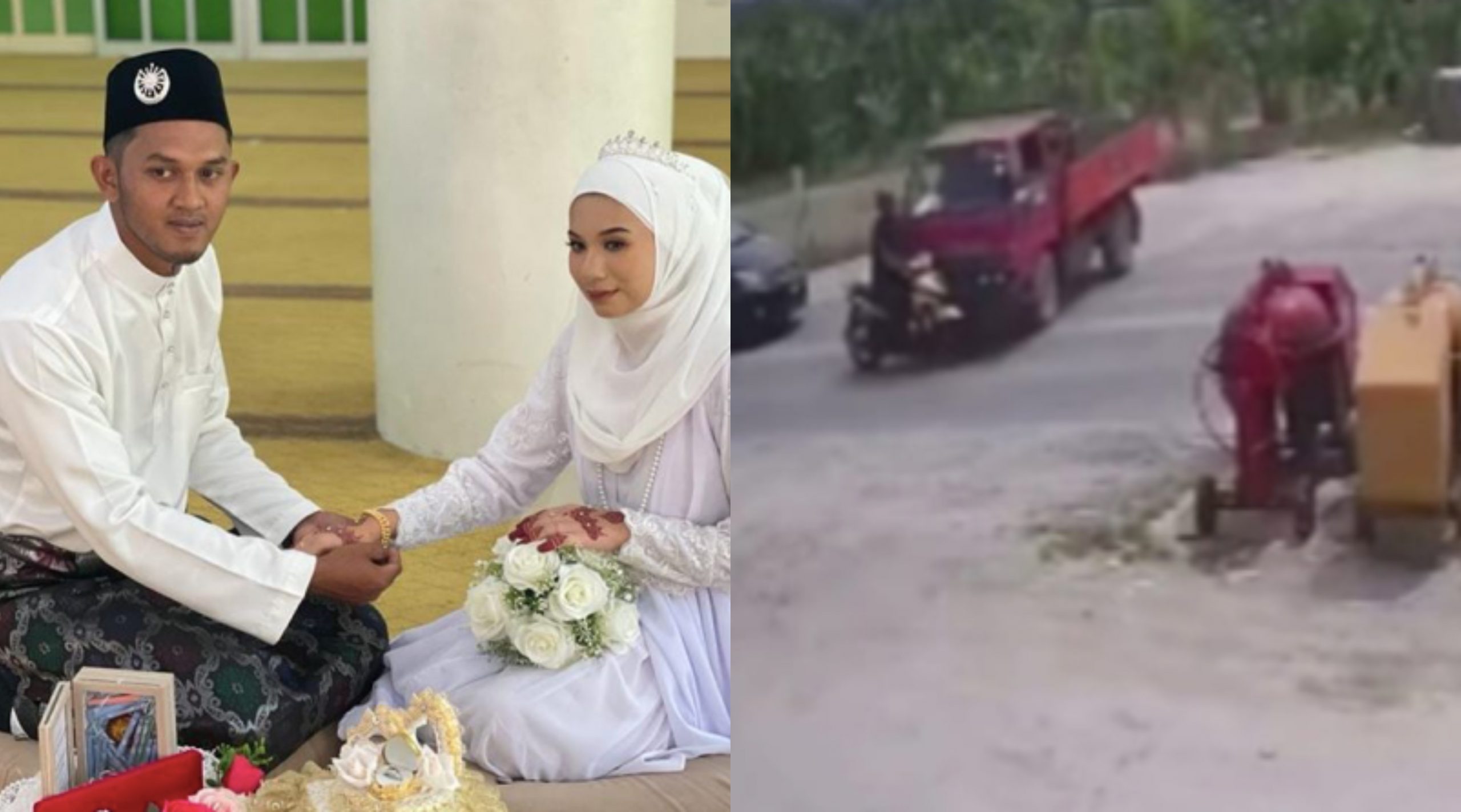 [VIDEO] Wanita Sedih Suami Meninggal Dunia 3 Hari Lepas Majlis Nikah – ‘Dia Tunggu Suami Pulang Bawa Teh Ais & Apam Balik’