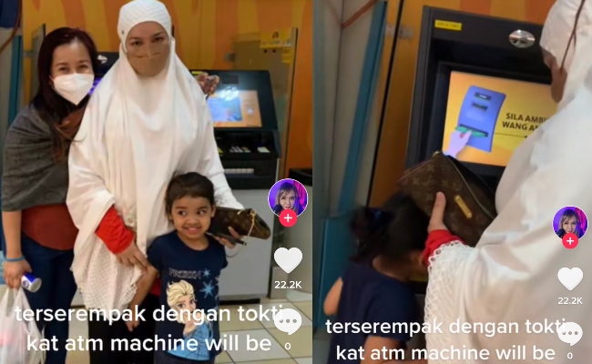 Rakam Video Siti Nurhaliza Tengah Keluar Duit Di ATM, Pengguna TikTok Minta Maaf Ceroboh Privasi – ‘Segala Kekhilafan Adalah Berpunca Dari Kami ..’