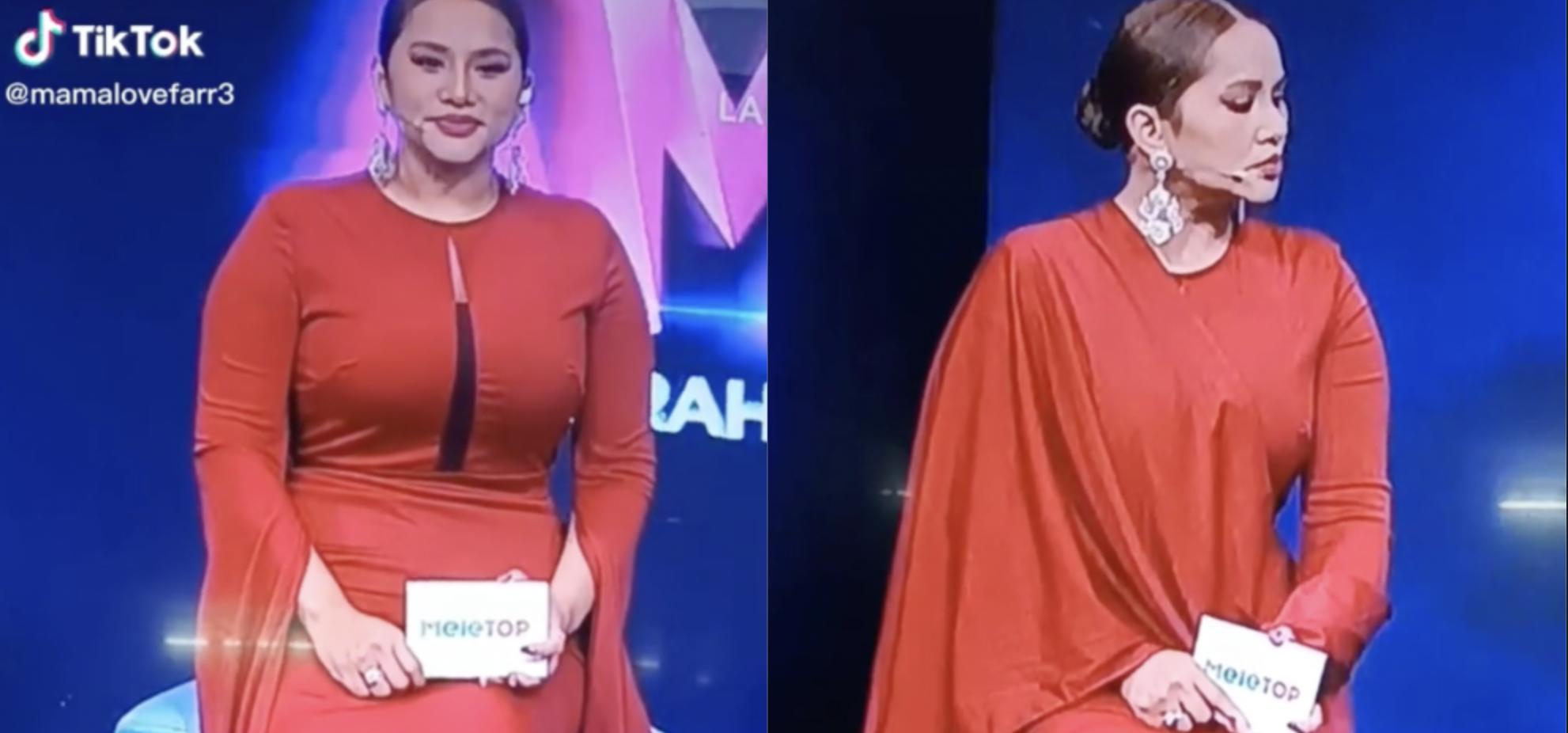 Ubah Sekejap ‘Style’ Baju Ketika Sesi Temubual, Netizen Puji Cara Kak Lina Hormat Ustaz Kazim Elias